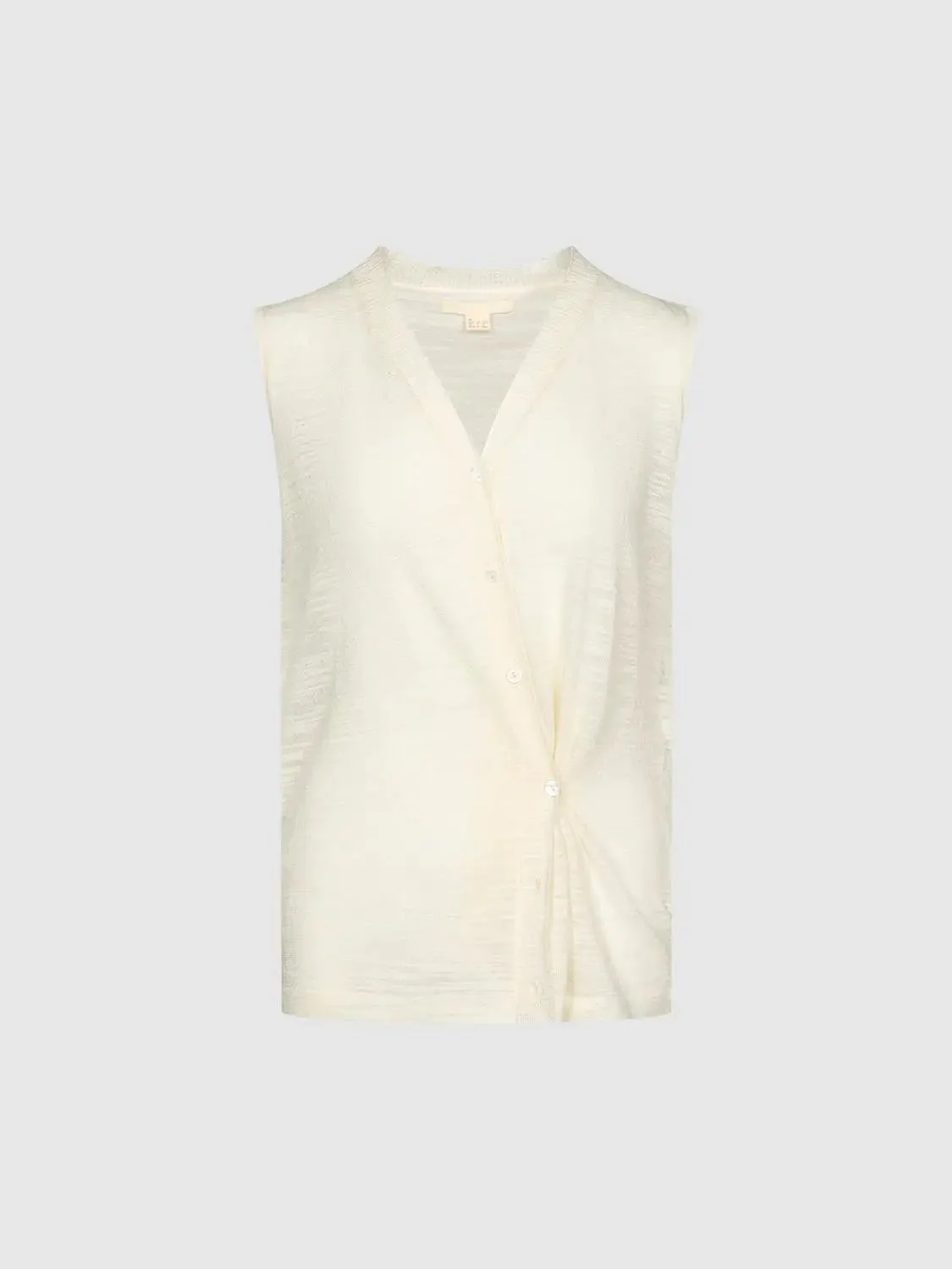 14125-cotton-knit-v-neck-sleeveless-classic-cardigan-7.webp Cotton Knit V-Neck Sleeveless Classic Cardigan