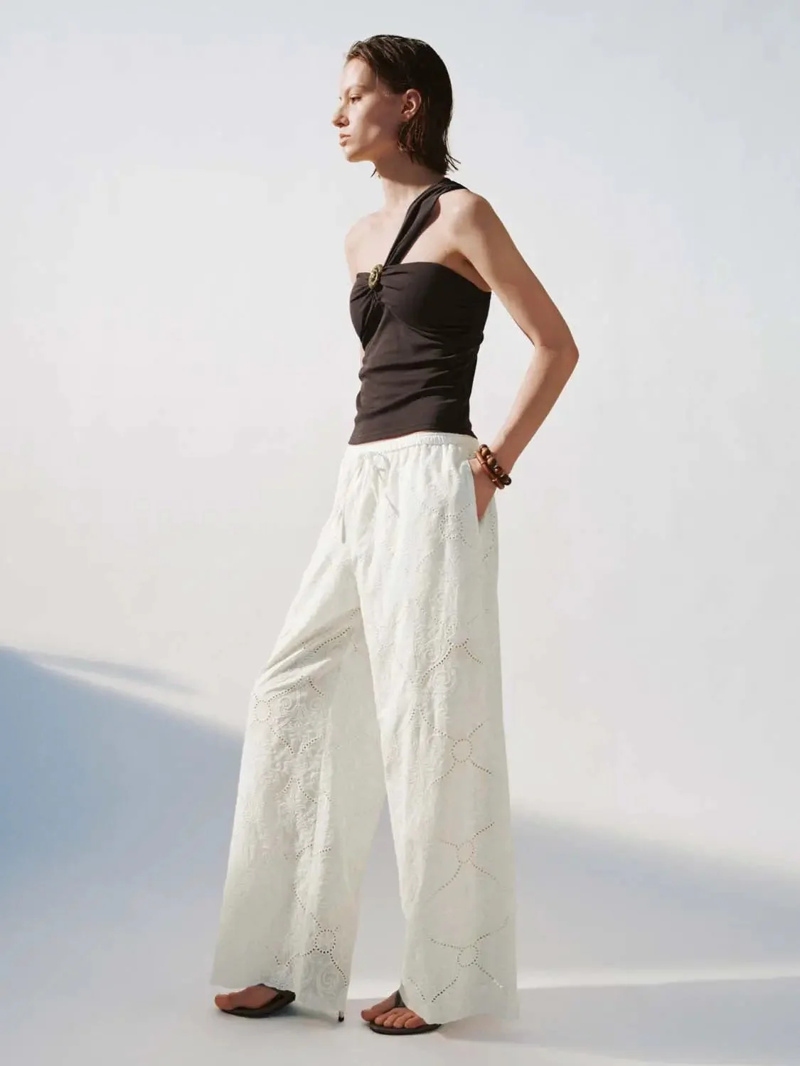 14154-drawstring-guipure-embroidered-cotton-wide-leg-pants-4.webp Drawstring Guipure Embroidered Cotton Wide Leg Pants