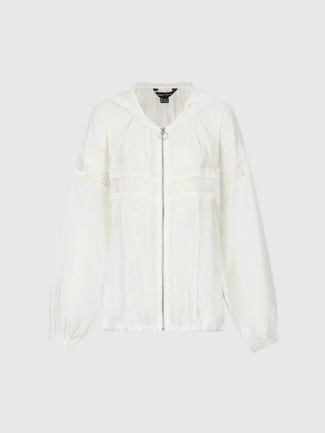 14166-chic-white-hooded-lace-trim-lightweight-jacket-7.webp Chic White Hooded Lace Trim Lightweight Jacket