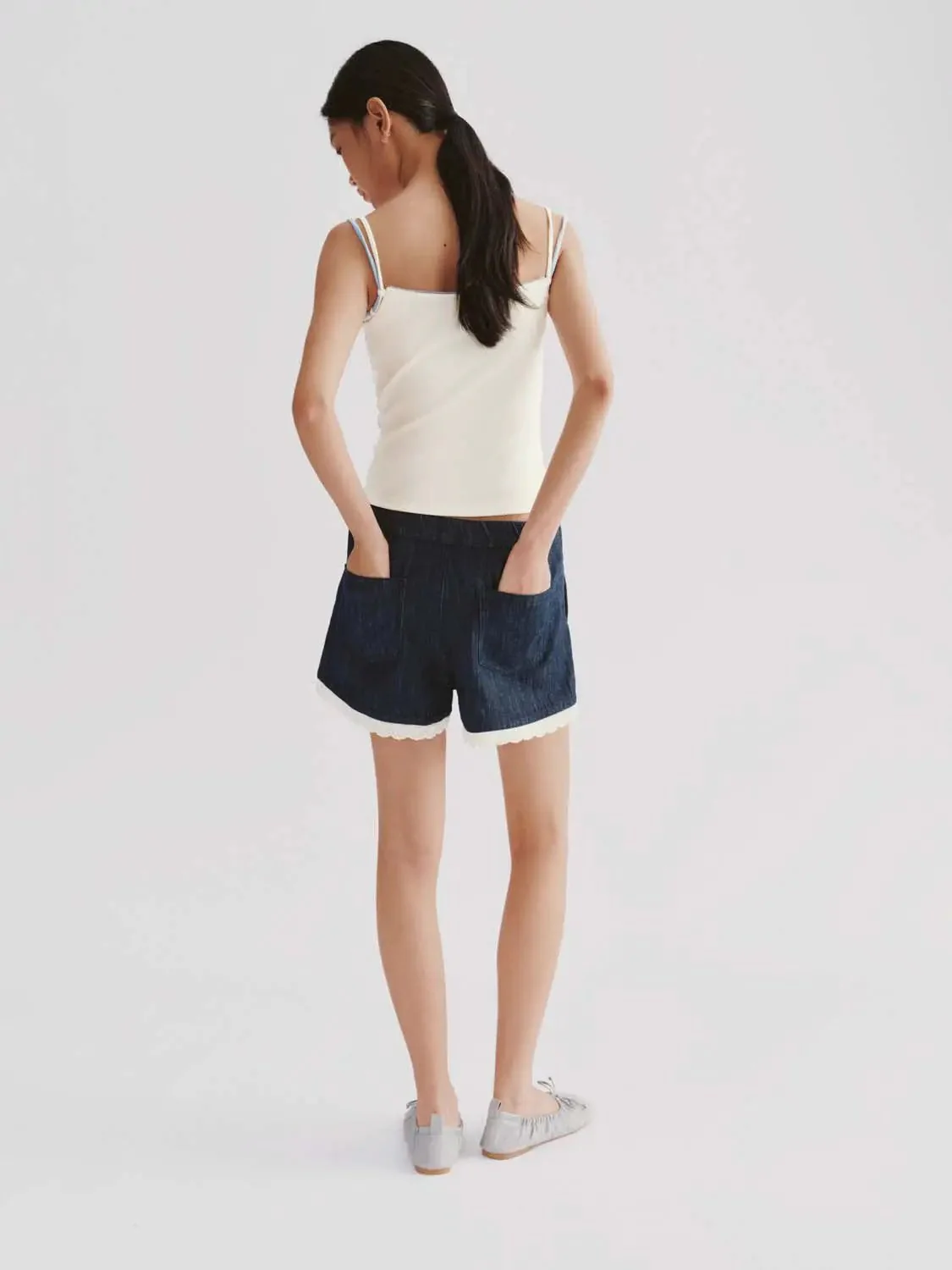 14216-bow-detail-printed-cotton-slim-fit-tank-top-6.webp Bow Detail Printed Cotton Slim Fit Tank Top