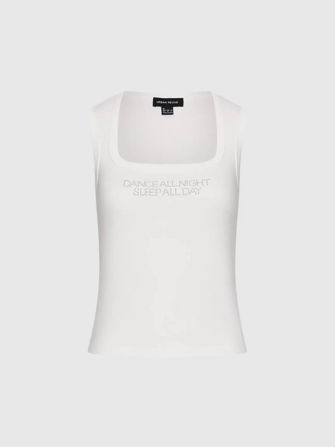 14222-cotton-blend-beaded-u-neck-skinny-fit-tank-tops-7.webp Cotton Blend Beaded U-Neck Skinny-Fit Tank Tops