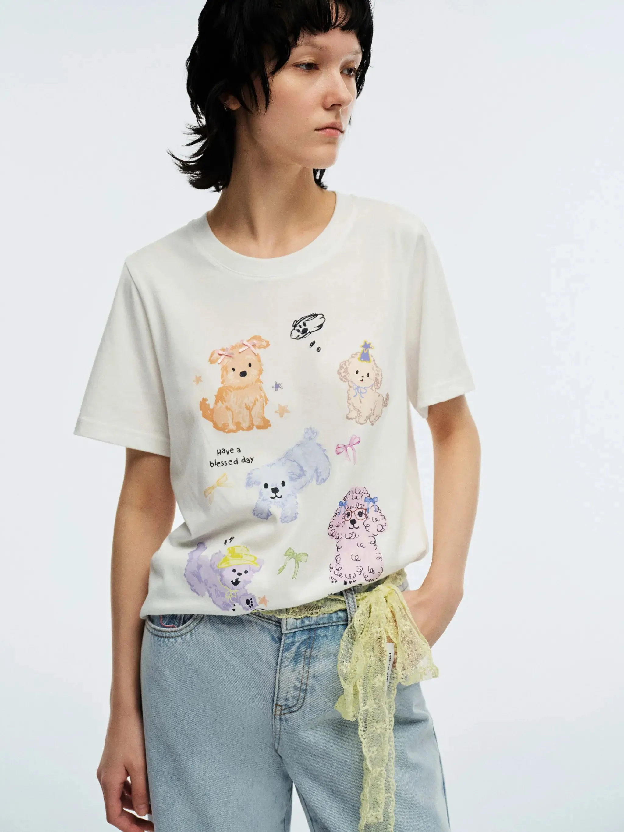 14237-printed-cotton-dog-graphics-t-shirt-2.webp Printed Cotton Dog Graphics T Shirt