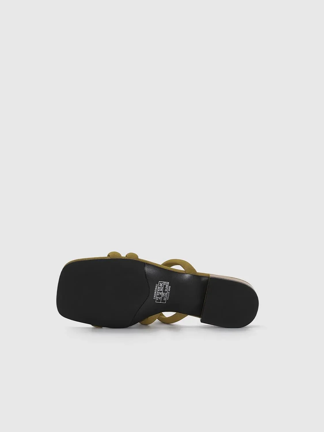 14243-cream-strappy-slip-on-with-padded-insole-slippers-10.webp Cream Strappy Slip On With Padded Insole Slippers