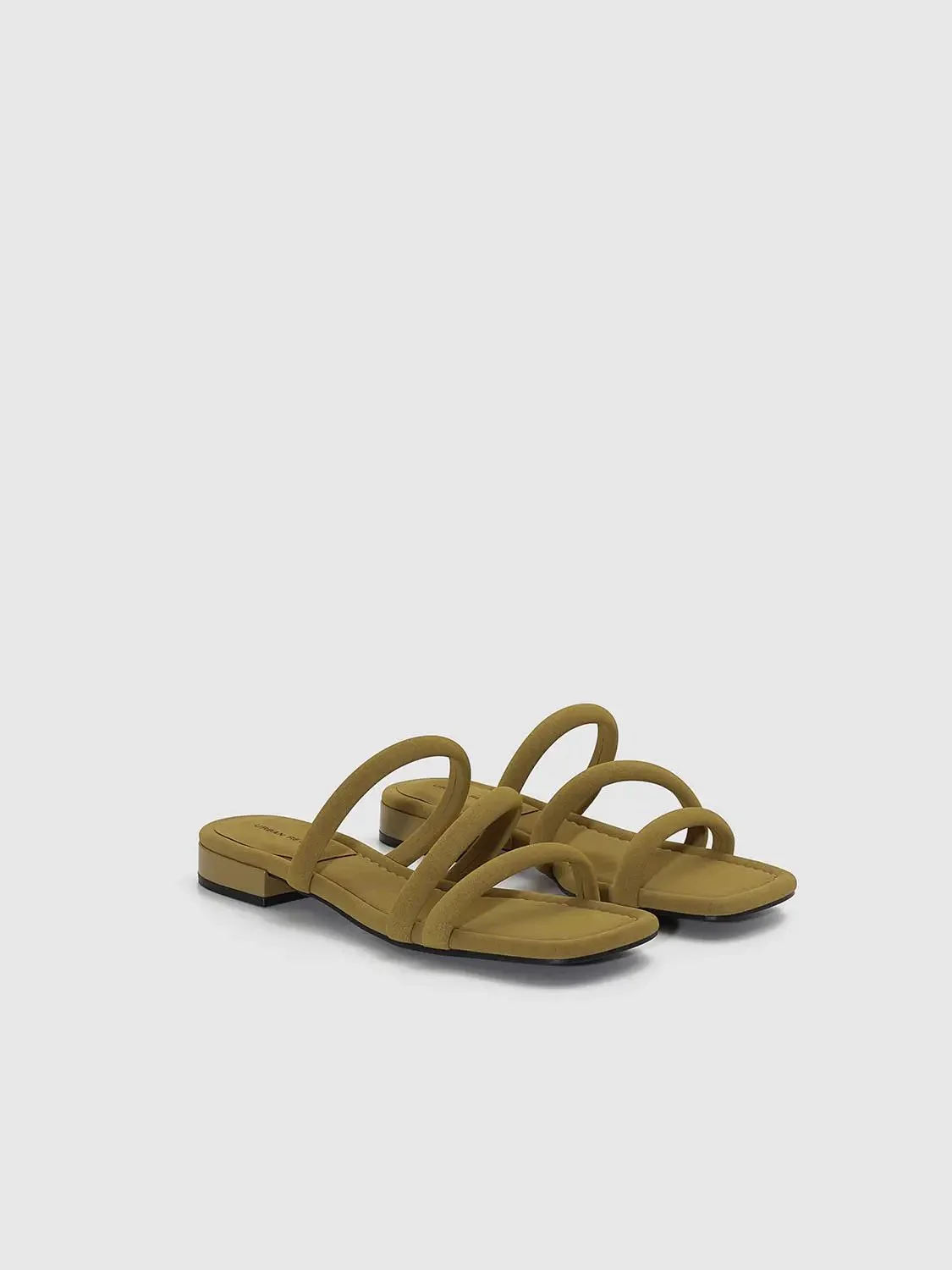14243-cream-strappy-slip-on-with-padded-insole-slippers-7.webp Cream Strappy Slip On With Padded Insole Slippers