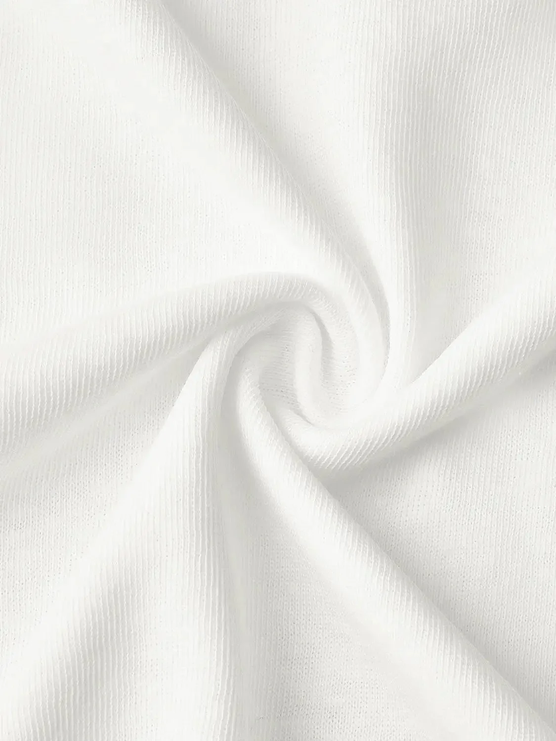 Embroidered Roll Sleeve Crew Neck T Shirts