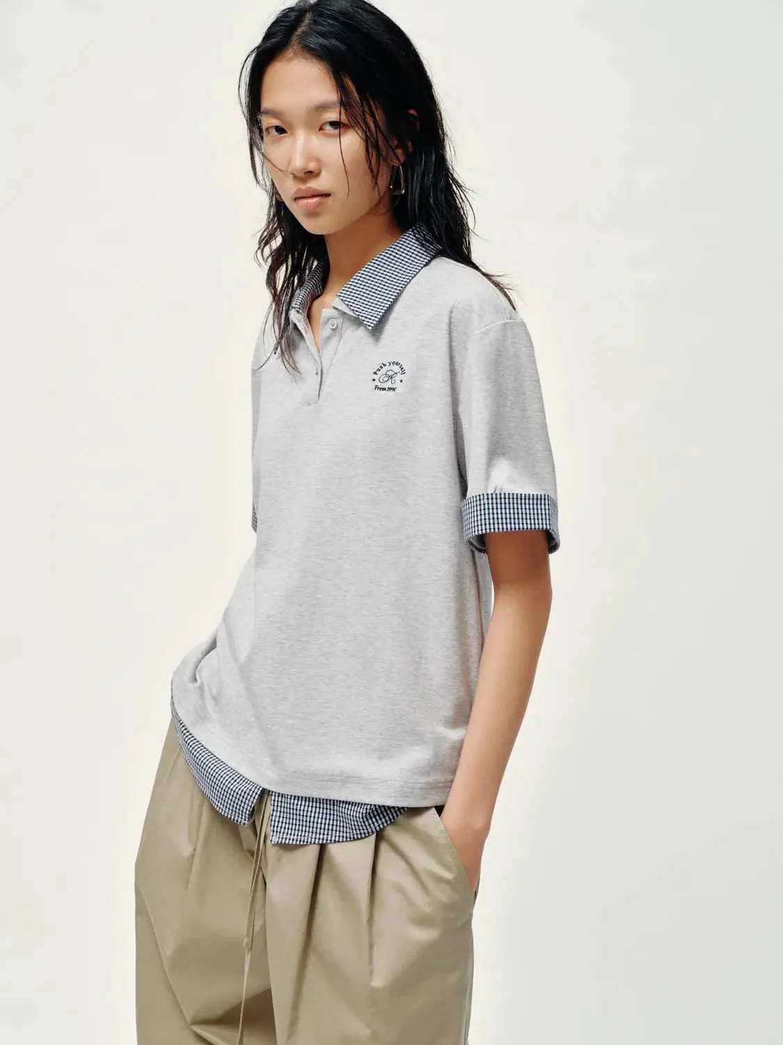 1430-cotton-blend-with-contrast-collar-polo-shirt-2.webp Cotton Blend With Contrast Collar Polo Shirt