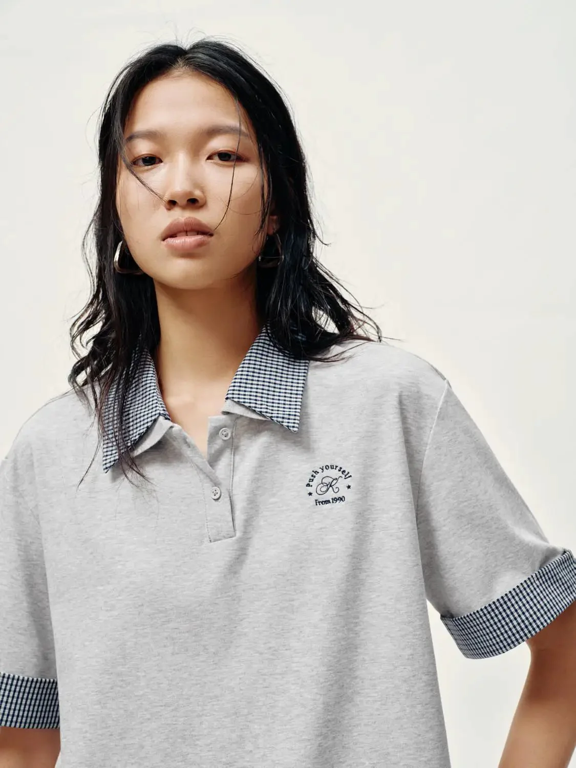 1430-cotton-blend-with-contrast-collar-polo-shirt-3.webp Cotton Blend With Contrast Collar Polo Shirt