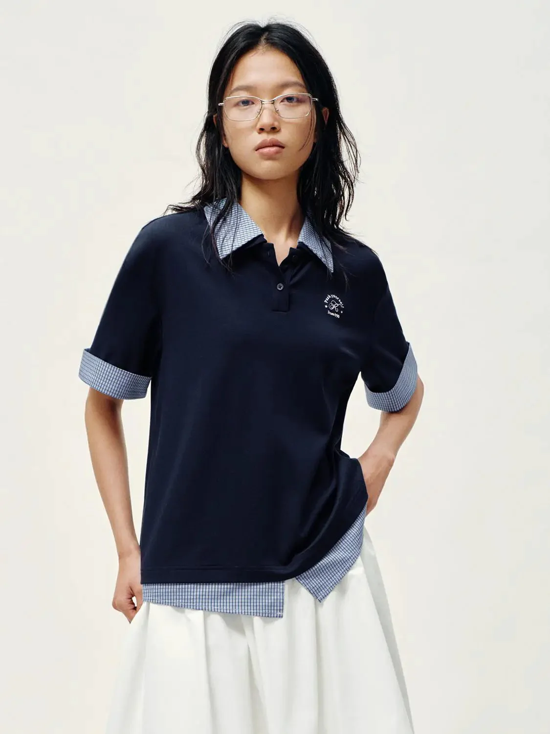 1430-cotton-blend-with-contrast-collar-polo-shirt-9.webp Cotton Blend With Contrast Collar Polo Shirt
