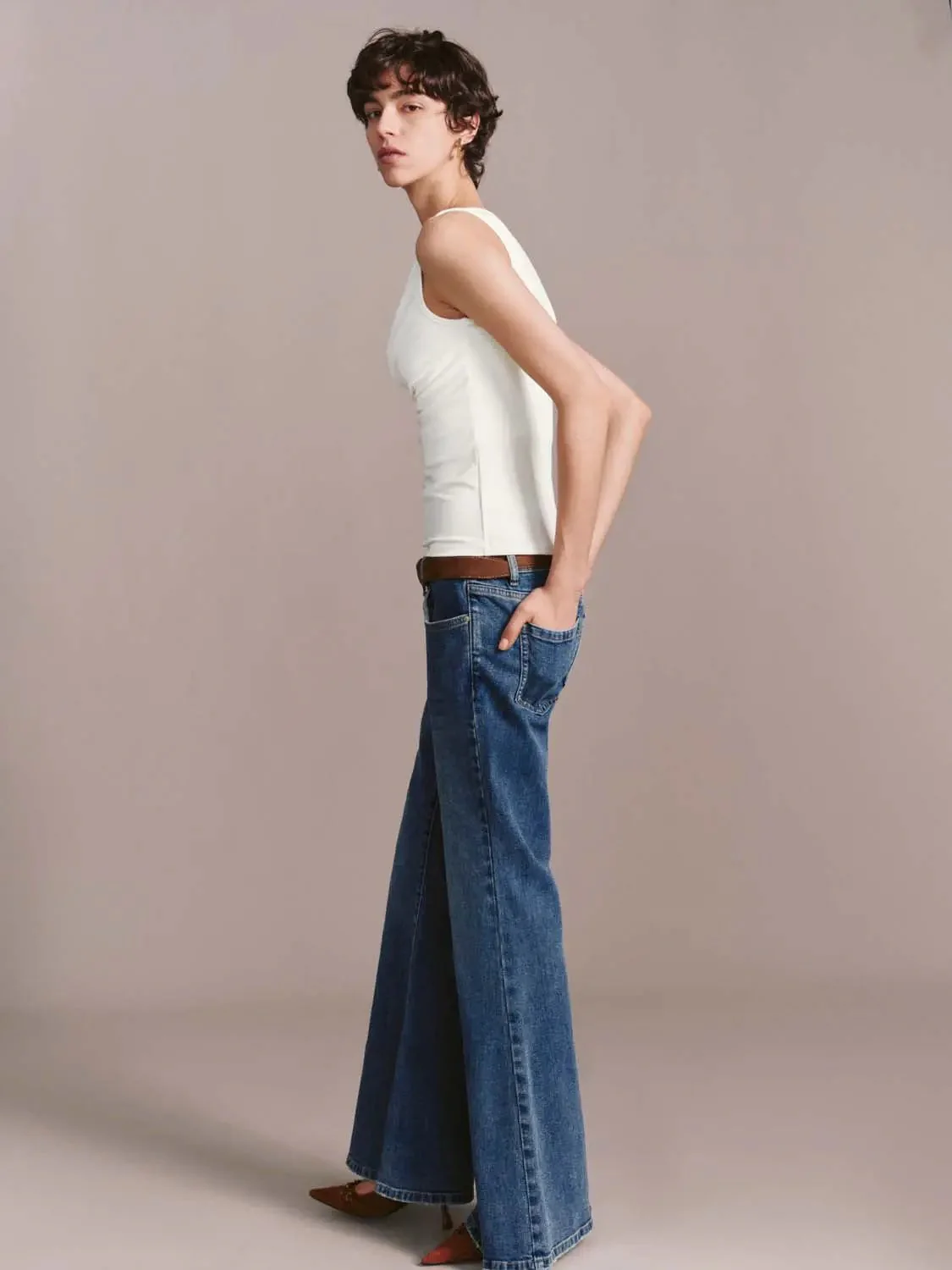 14370-cowl-neck-tie-detail-ruched-lyocell-tank-tops-5.webp Cowl Neck Tie Detail Ruched Lyocell Tank Tops