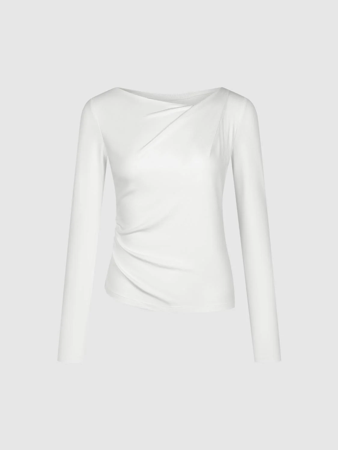 14407-crossover-draped-neck-long-sleeve-knit-top-4.webp Crossover Draped Neck Long Sleeve Knit Top