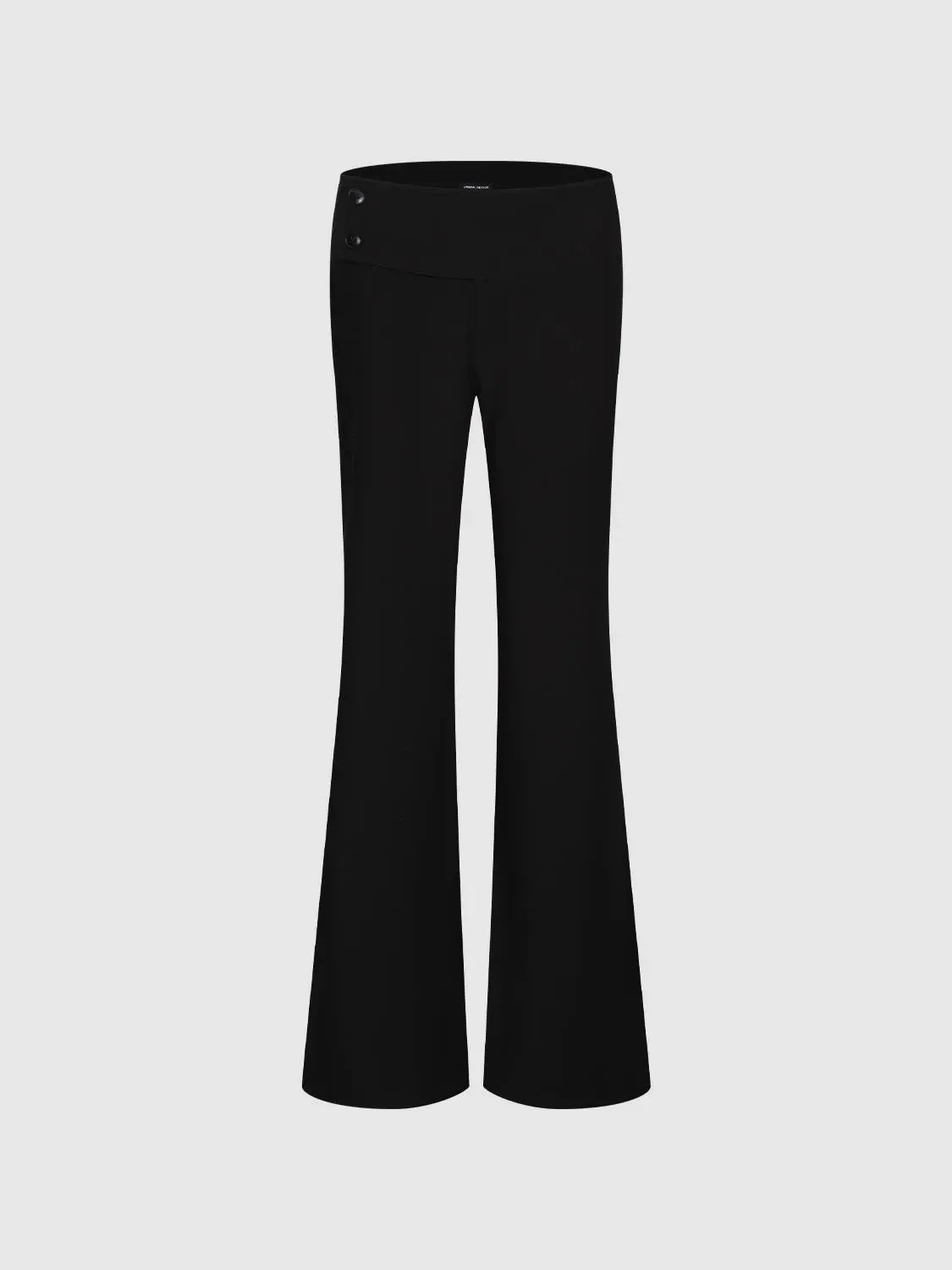 1447-button-detail-flared-leg-low-rise-jeans-1.webp Button Detail Flared Leg Low-Rise Jeans