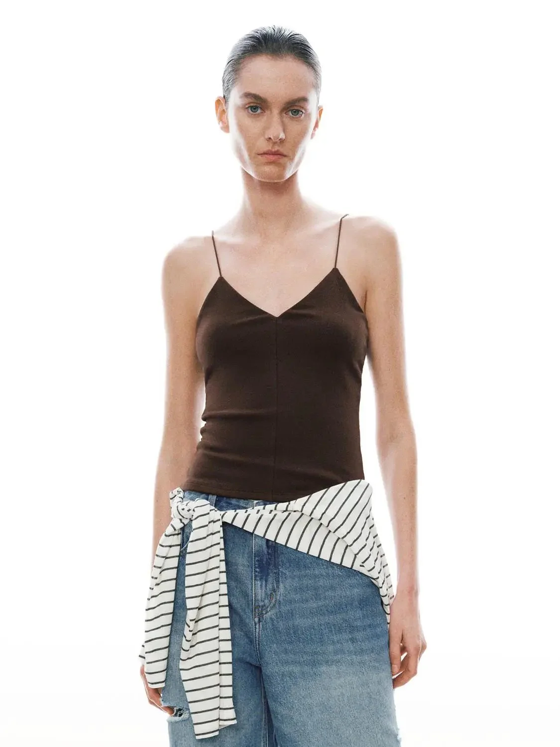 14487-cotton-blend-strappy-slim-fit-everyday-tank-top-17.webp Cotton Blend Strappy Slim Fit Everyday Tank Top