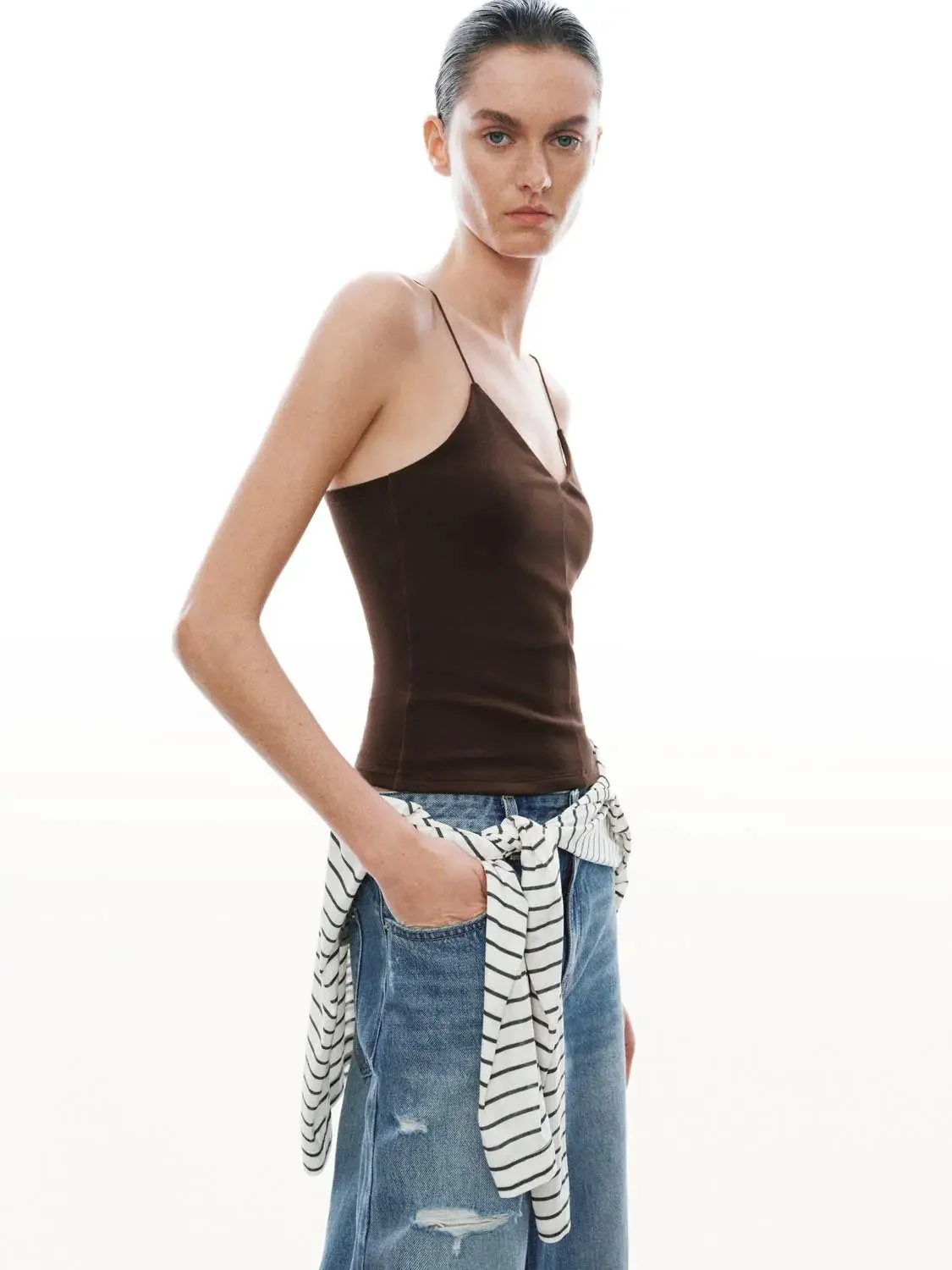 14487-cotton-blend-strappy-slim-fit-everyday-tank-top-18.webp Cotton Blend Strappy Slim Fit Everyday Tank Top