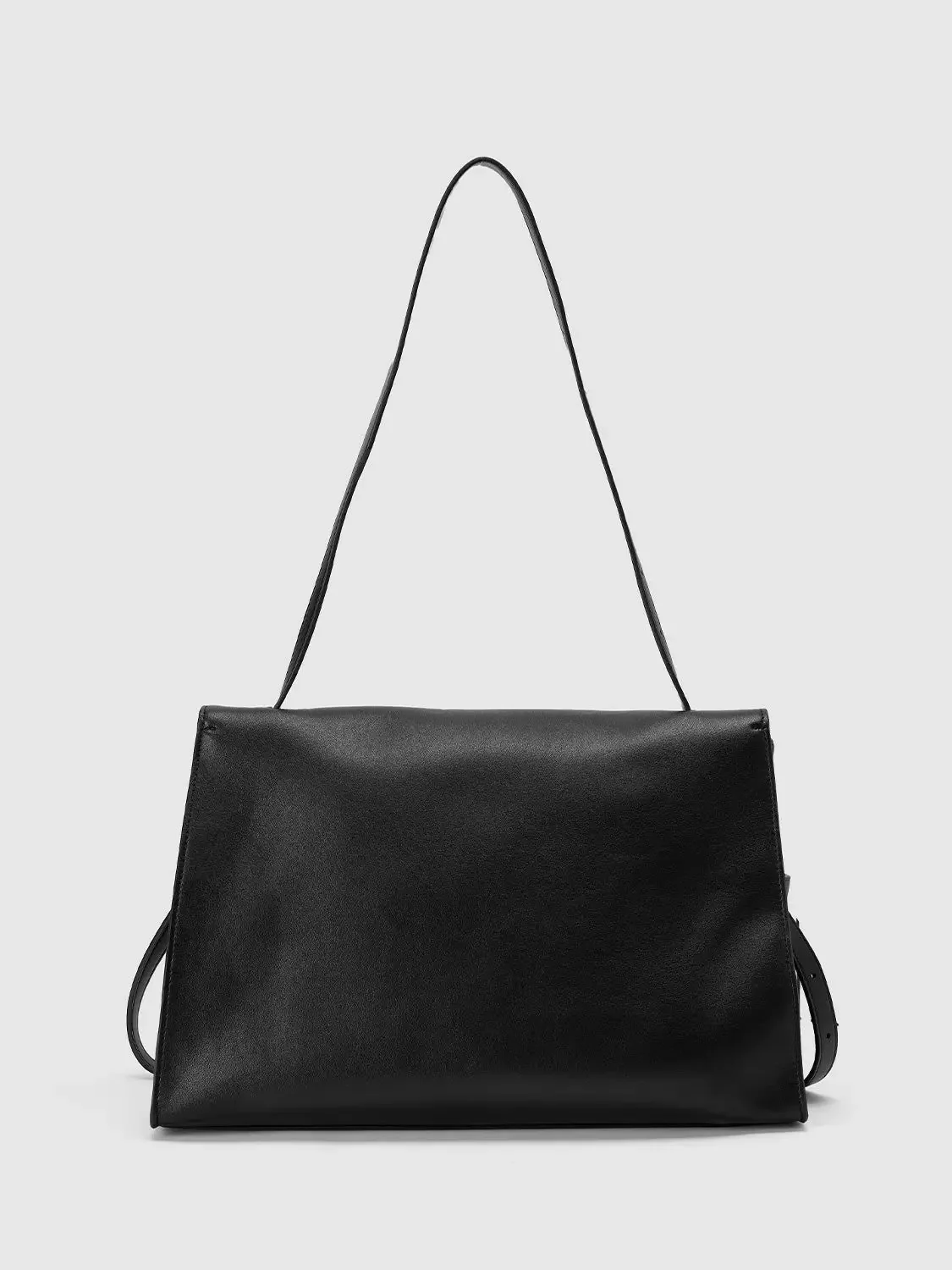 1455-elegant-black-top-handle-satchel-shoulder-bag-3.webp Elegant Black Top Handle Satchel Shoulder Bag
