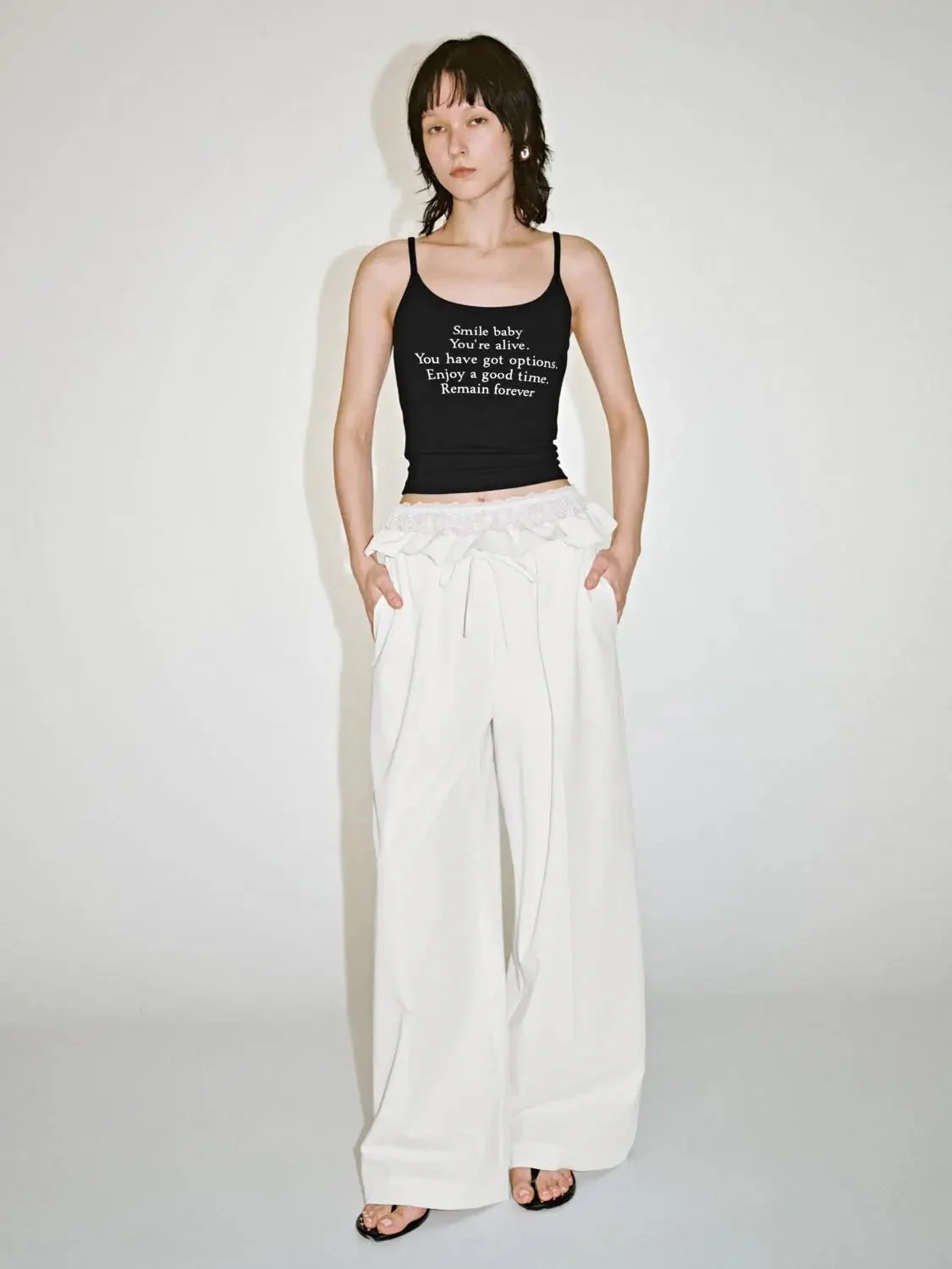 14565-ruffle-trim-drawstring-pull-on-wide-leg-pants-7.webp Ruffle Trim Drawstring Pull On Wide Leg Pants