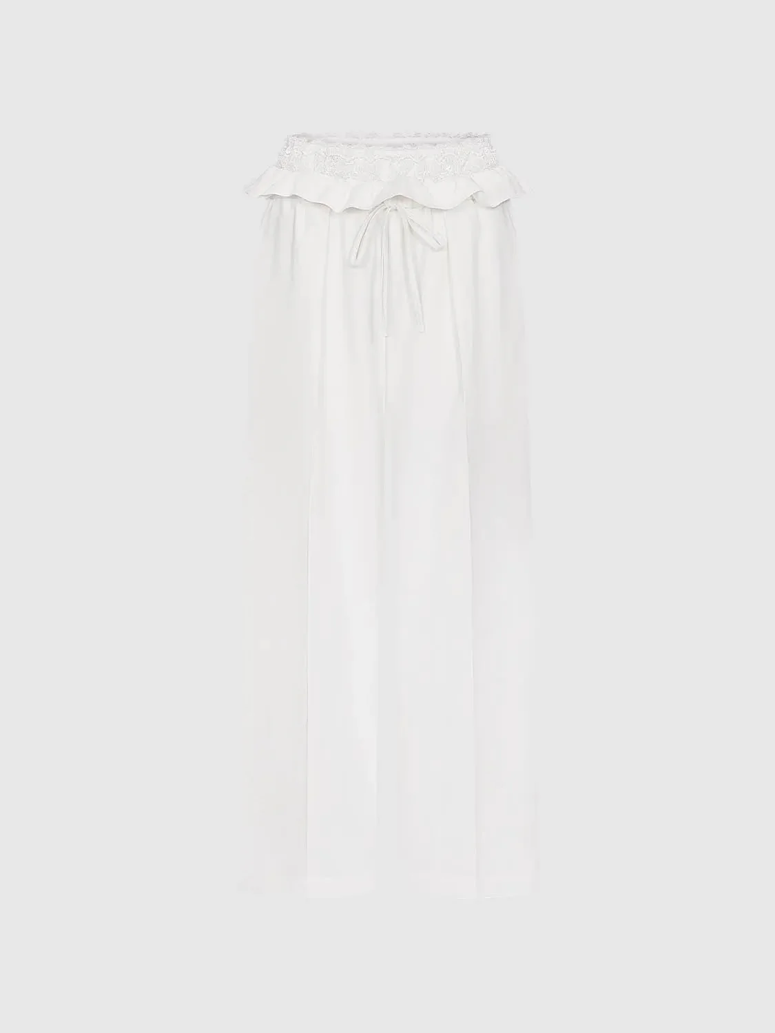 14565-ruffle-trim-drawstring-pull-on-wide-leg-pants-9.webp Ruffle Trim Drawstring Pull On Wide Leg Pants