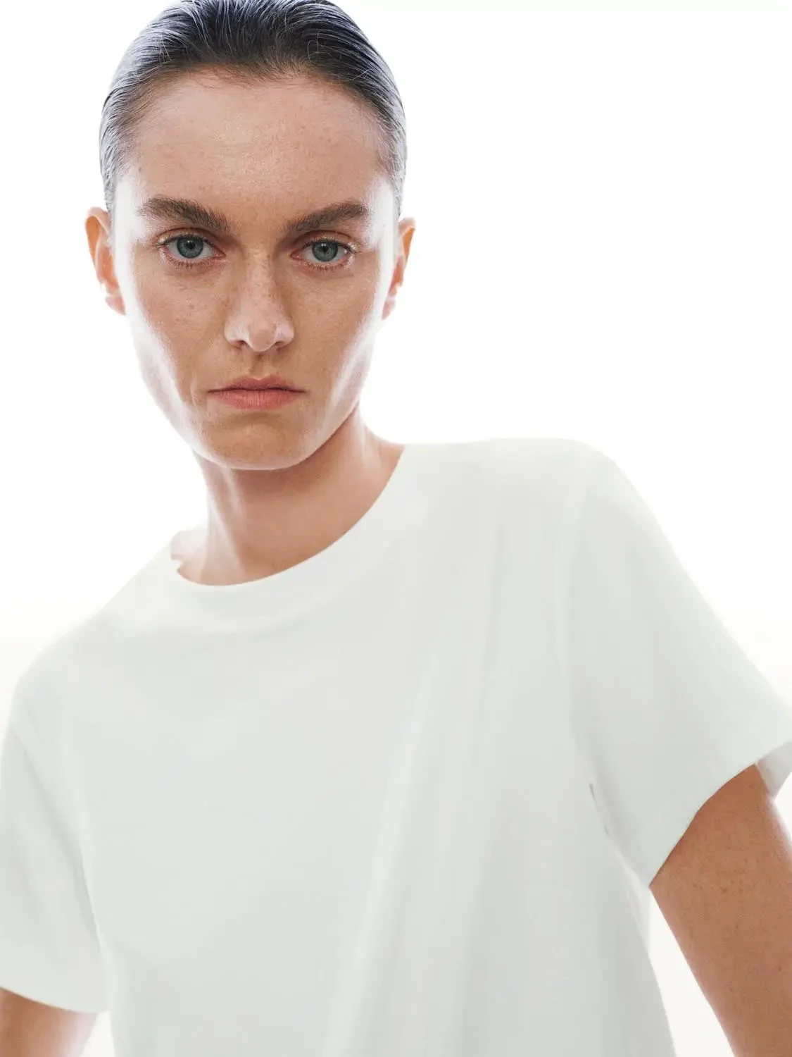 Soft Cotton Blend Everyday Crew Neck T Shirt