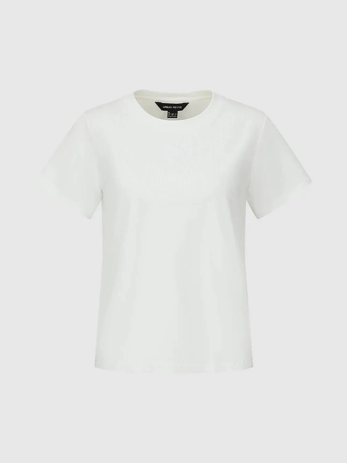 Soft Cotton Blend Everyday Crew Neck T Shirt