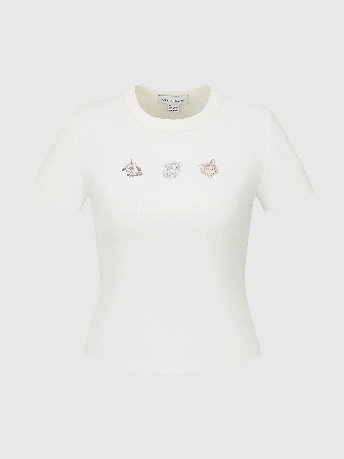 14645-cotton-blend-embroidered-animal-faces-t-shirt-7.webp Cotton Blend Embroidered Animal Faces T Shirt