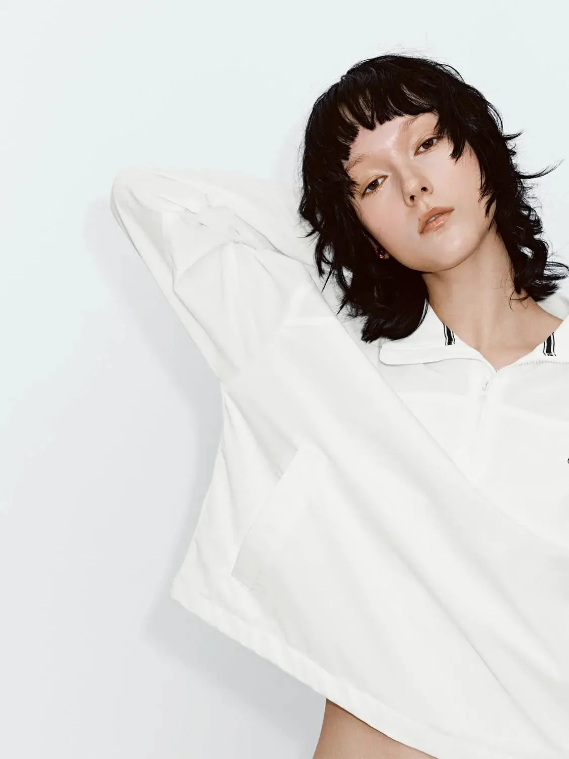 14664-mock-neck-drawstring-shirts-3.webp Mock Neck Drawstring Shirts