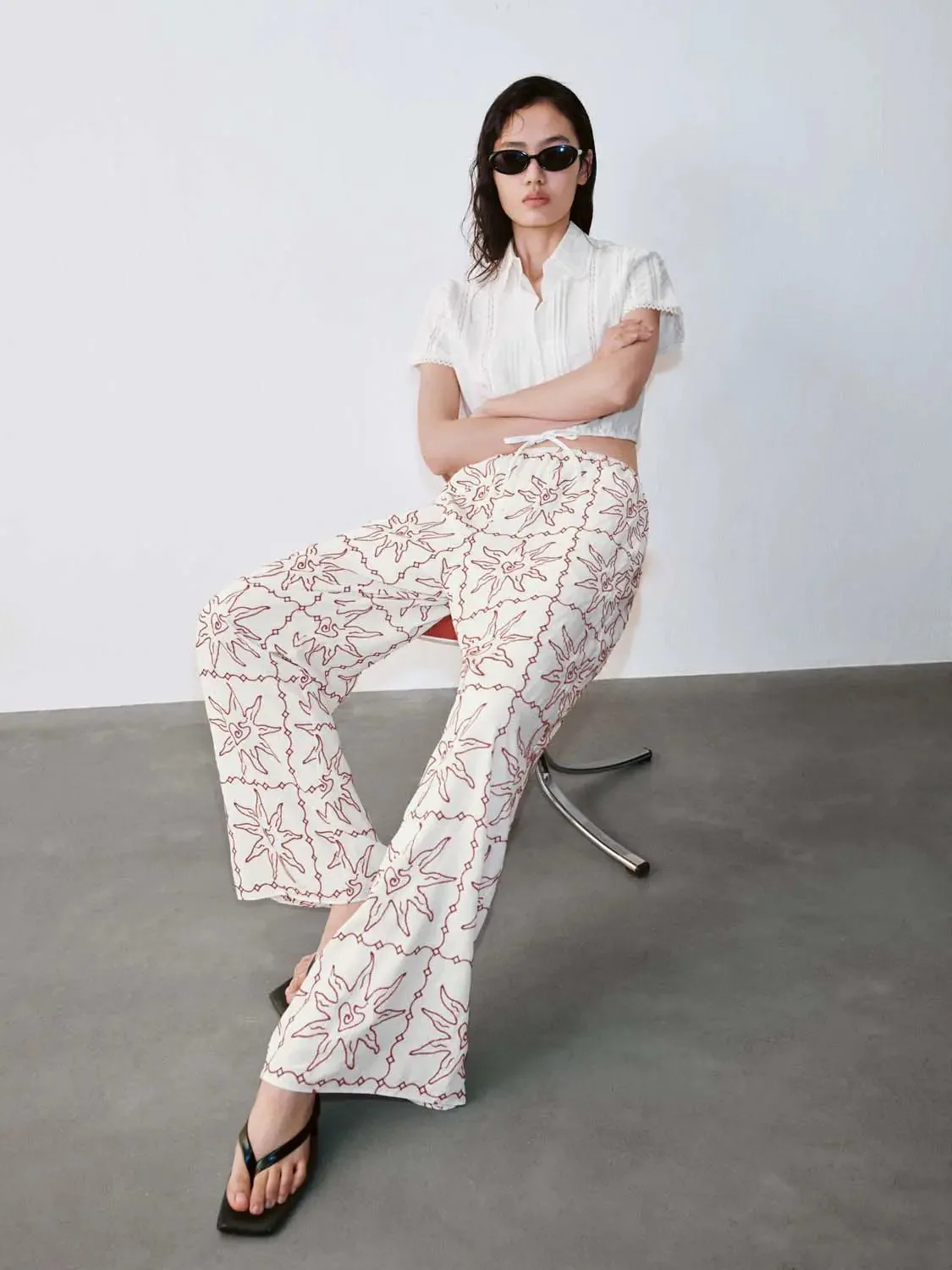 14704-contrast-embroidered-wide-leg-pants-7.webp Contrast Embroidered Wide Leg Pants
