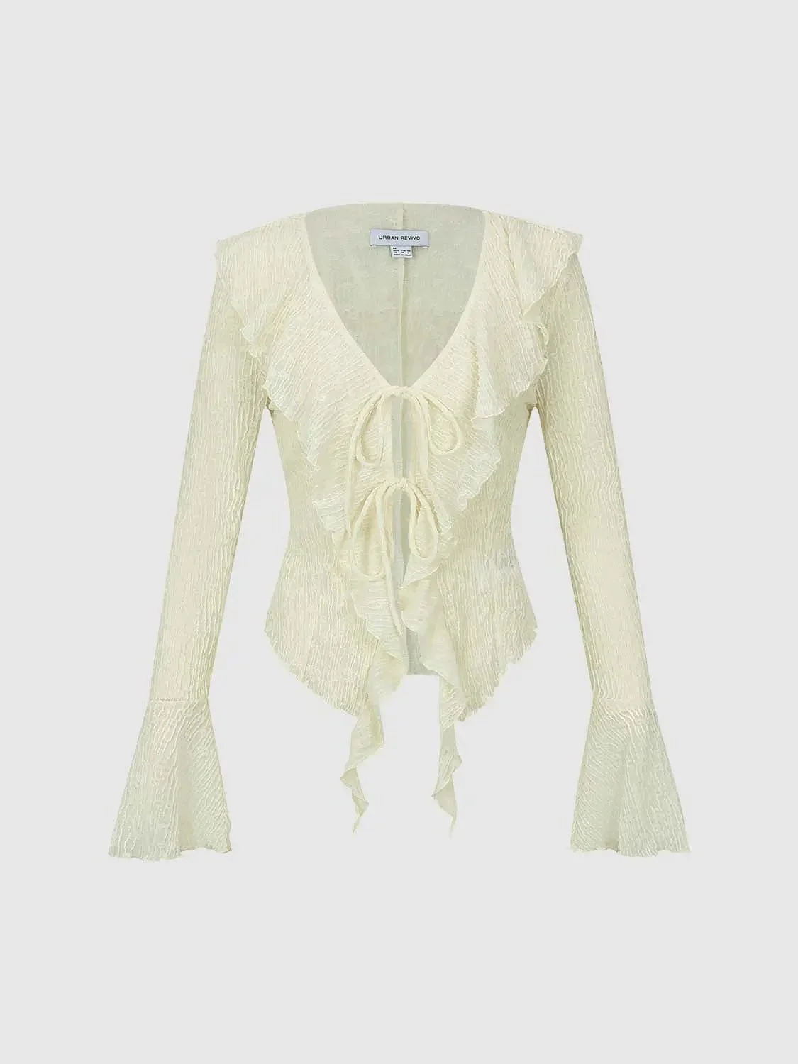 14721-ruffle-collar-lace-up-shirts-7.webp Ruffle Collar Lace-Up Shirts
