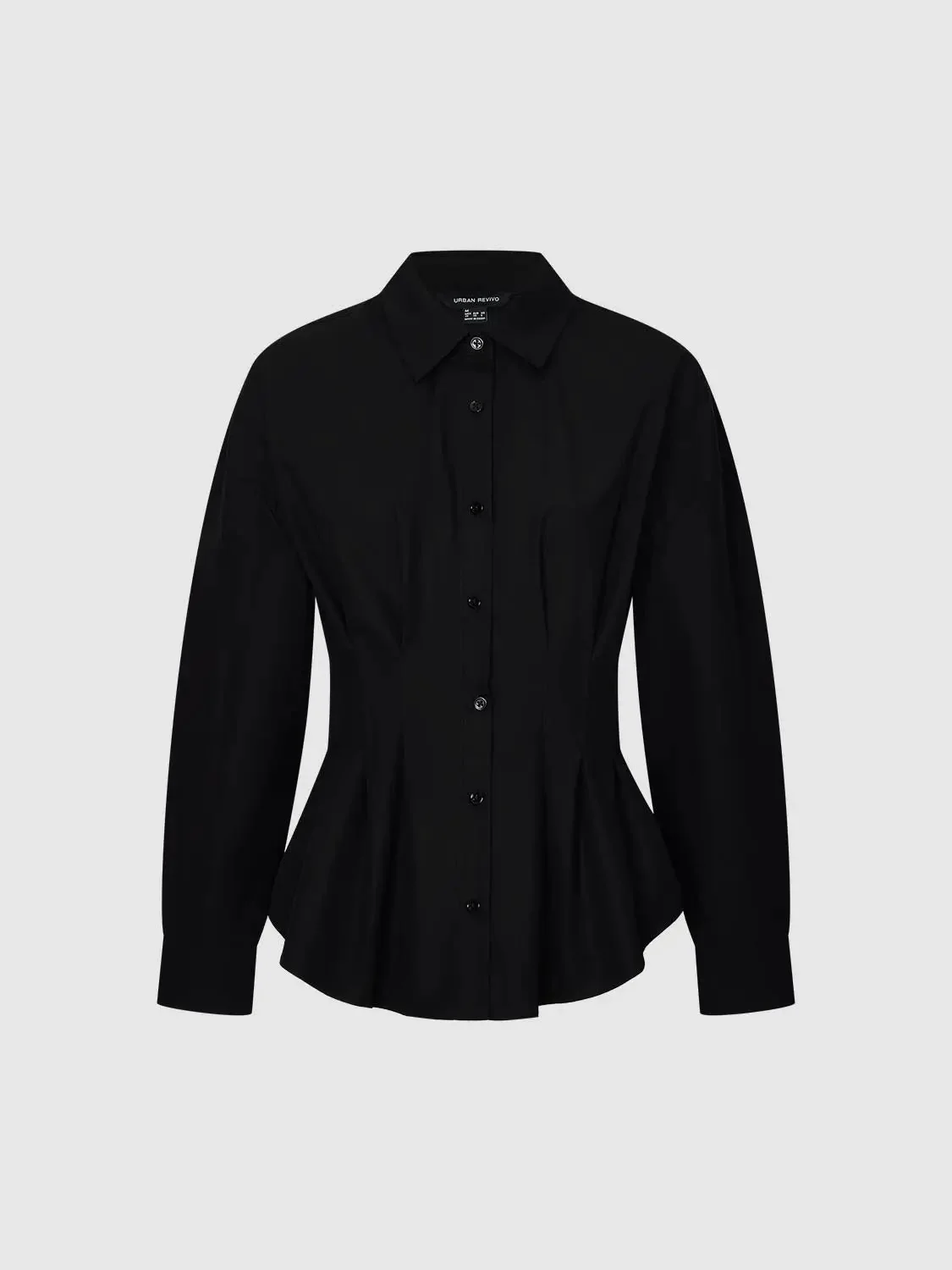 1473-cotton-tailored-pleated-shirt-1.webp Cotton Tailored Pleated Shirt