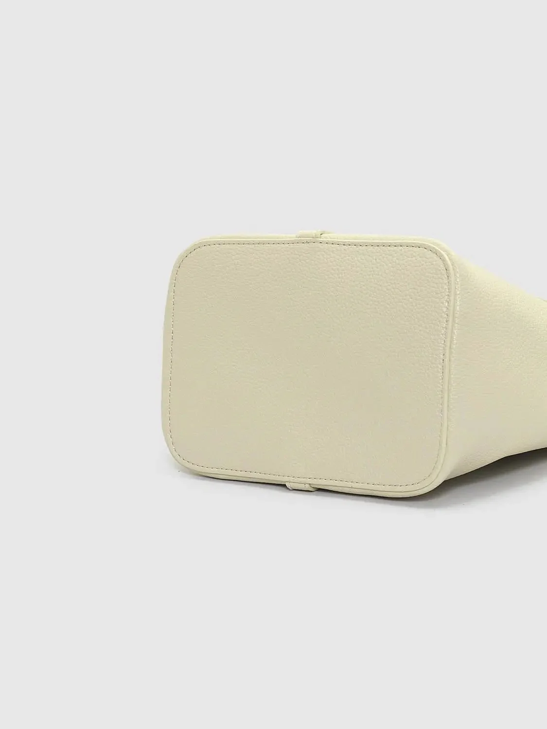 Faux Leather Handle Shoulder Bags