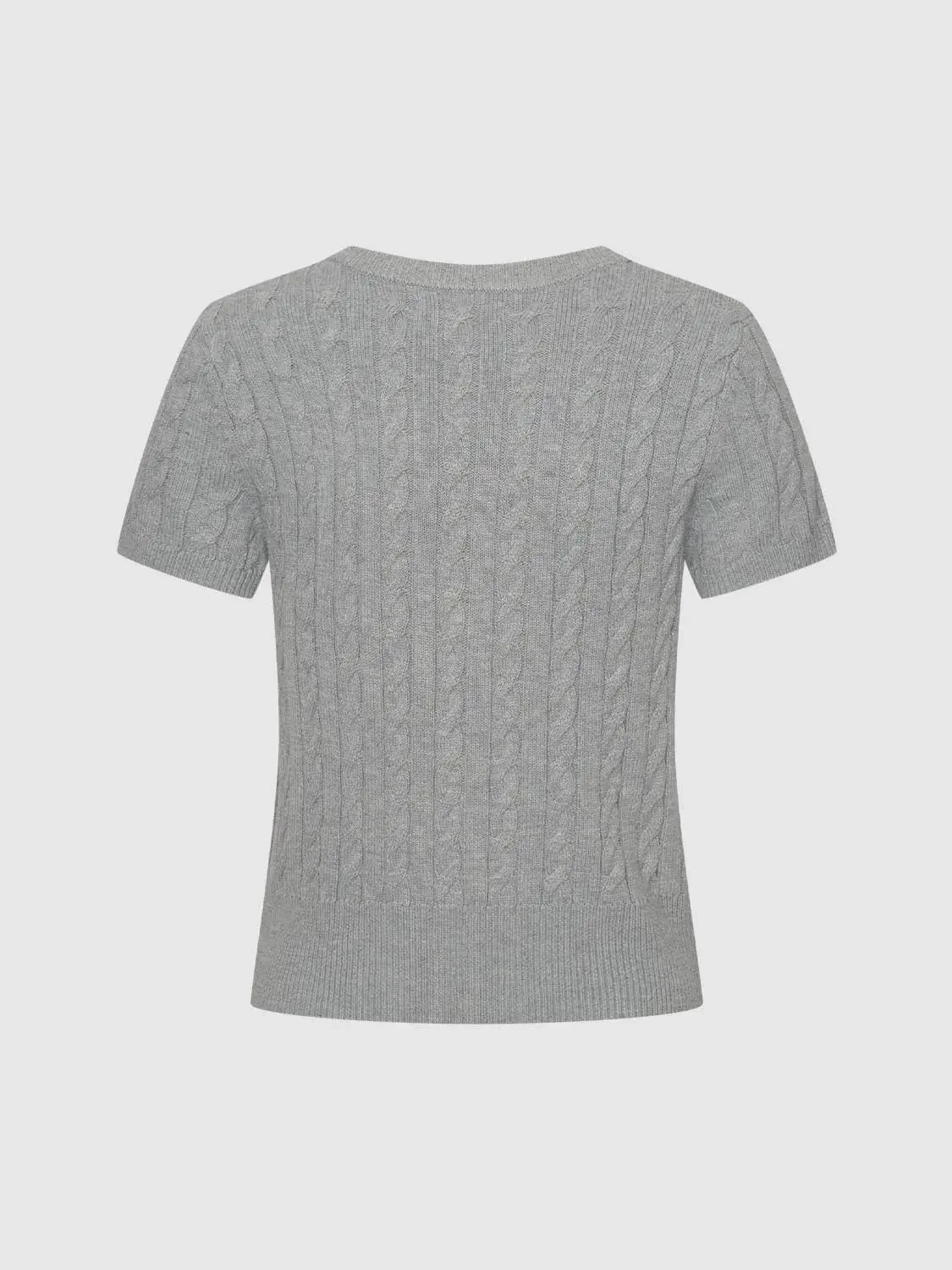 14878-embroidered-short-sleeve-knitted-cardigans-2.webp Embroidered Short Sleeve Knitted Cardigans