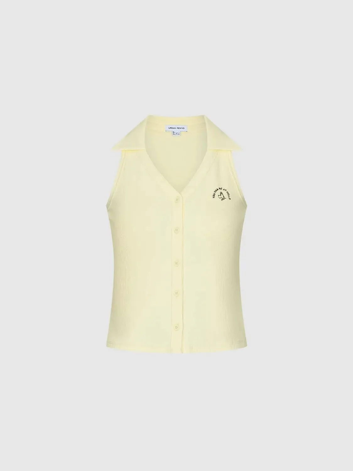 1492-cotton-polo-collar-with-button-detail-tank-top-23.webp Cotton Polo Collar With Button Detail Tank Top