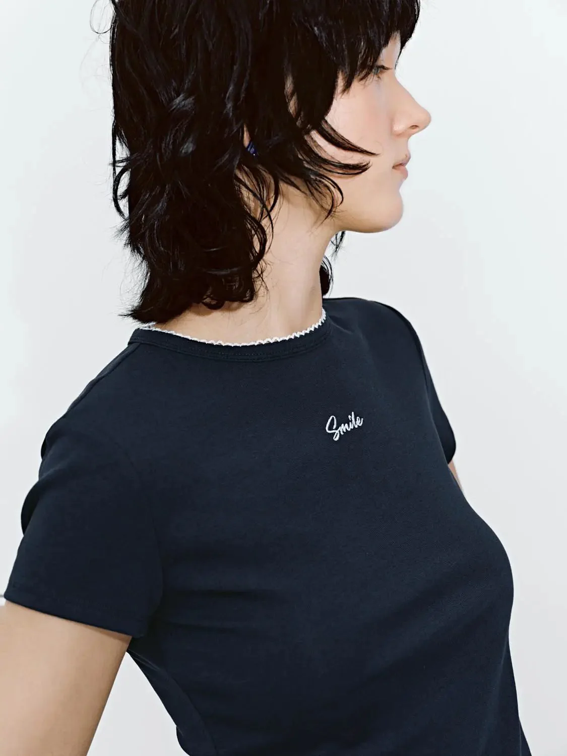 14999-cotton-lyocell-contrast-trim-embroidered-skinny-t-shirts-19.webp Cotton Lyocell Contrast Trim Embroidered Skinny T-Shirts