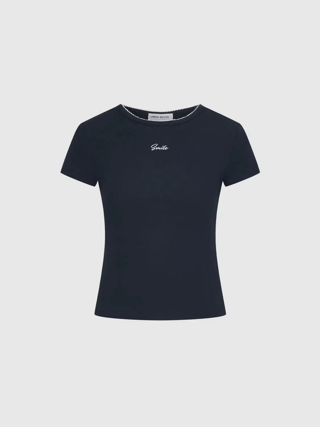 14999-cotton-lyocell-contrast-trim-embroidered-skinny-t-shirts-23.webp Cotton Lyocell Contrast Trim Embroidered Skinny T-Shirts