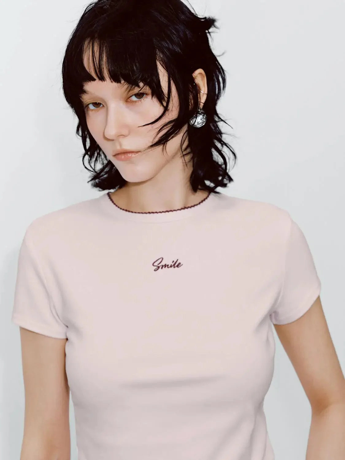 14999-cotton-lyocell-contrast-trim-embroidered-skinny-t-shirts-27.webp Cotton Lyocell Contrast Trim Embroidered Skinny T-Shirts