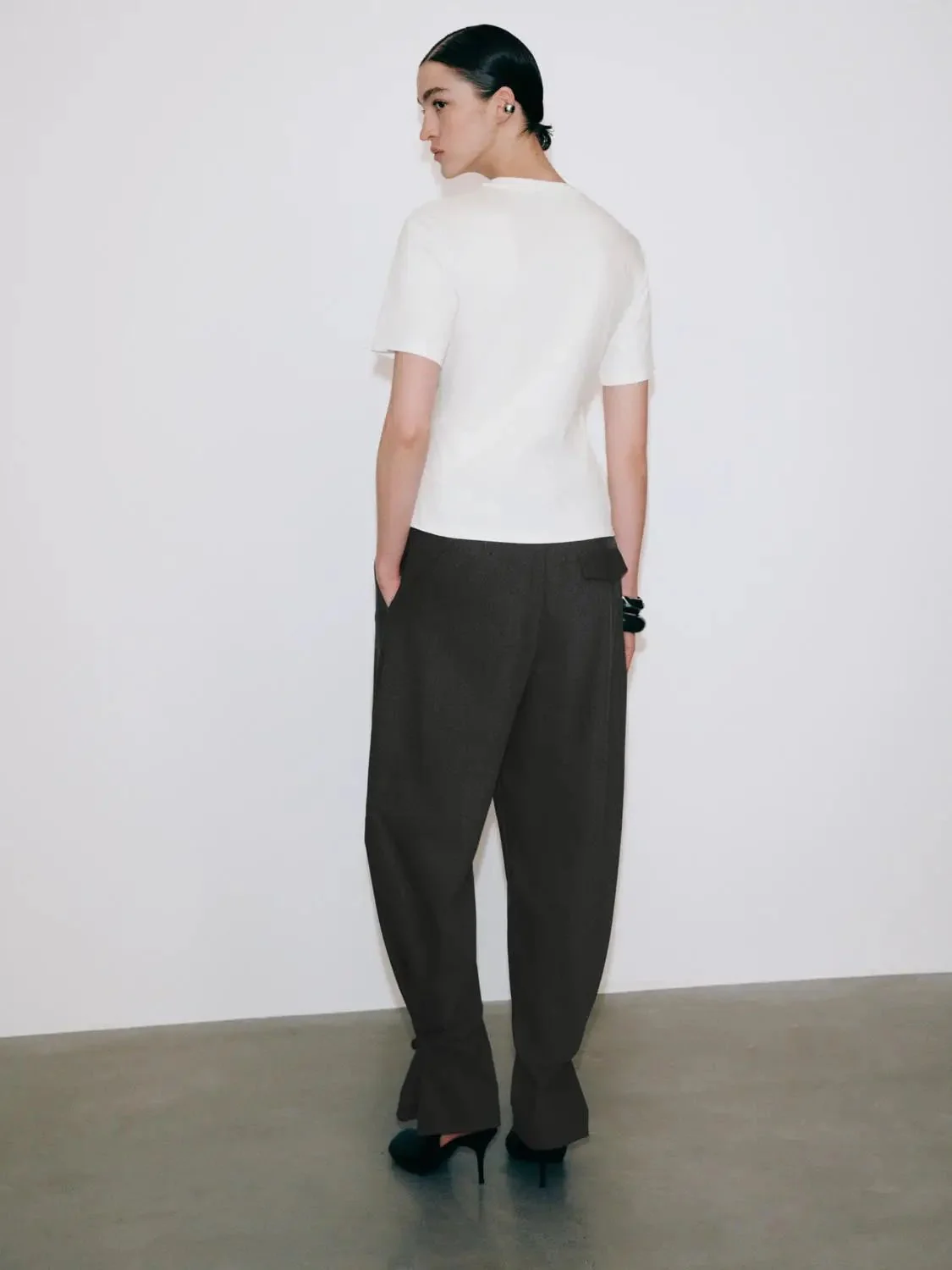 15071-crisp-cotton-tie-waist-crew-neck-t-shirts-6.webp Crisp Cotton Tie Waist Crew Neck T Shirts