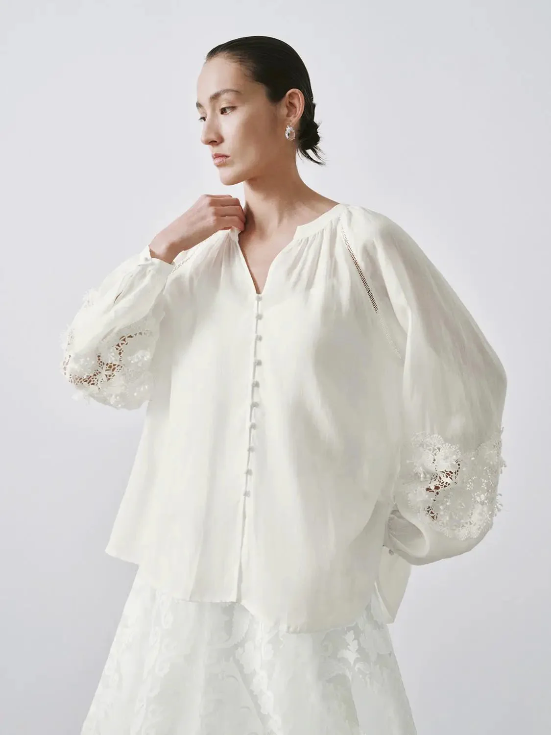 15082-v-neck-guipure-lace-shirts-9.webp V-Neck Guipure Lace Shirts