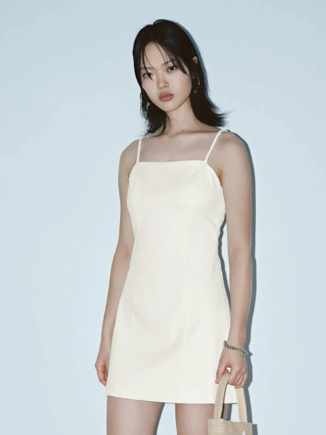 15159-cotton-blend-strappy-slim-fit-midi-dress-1.webp Cotton Blend Strappy Slim Fit Midi Dress