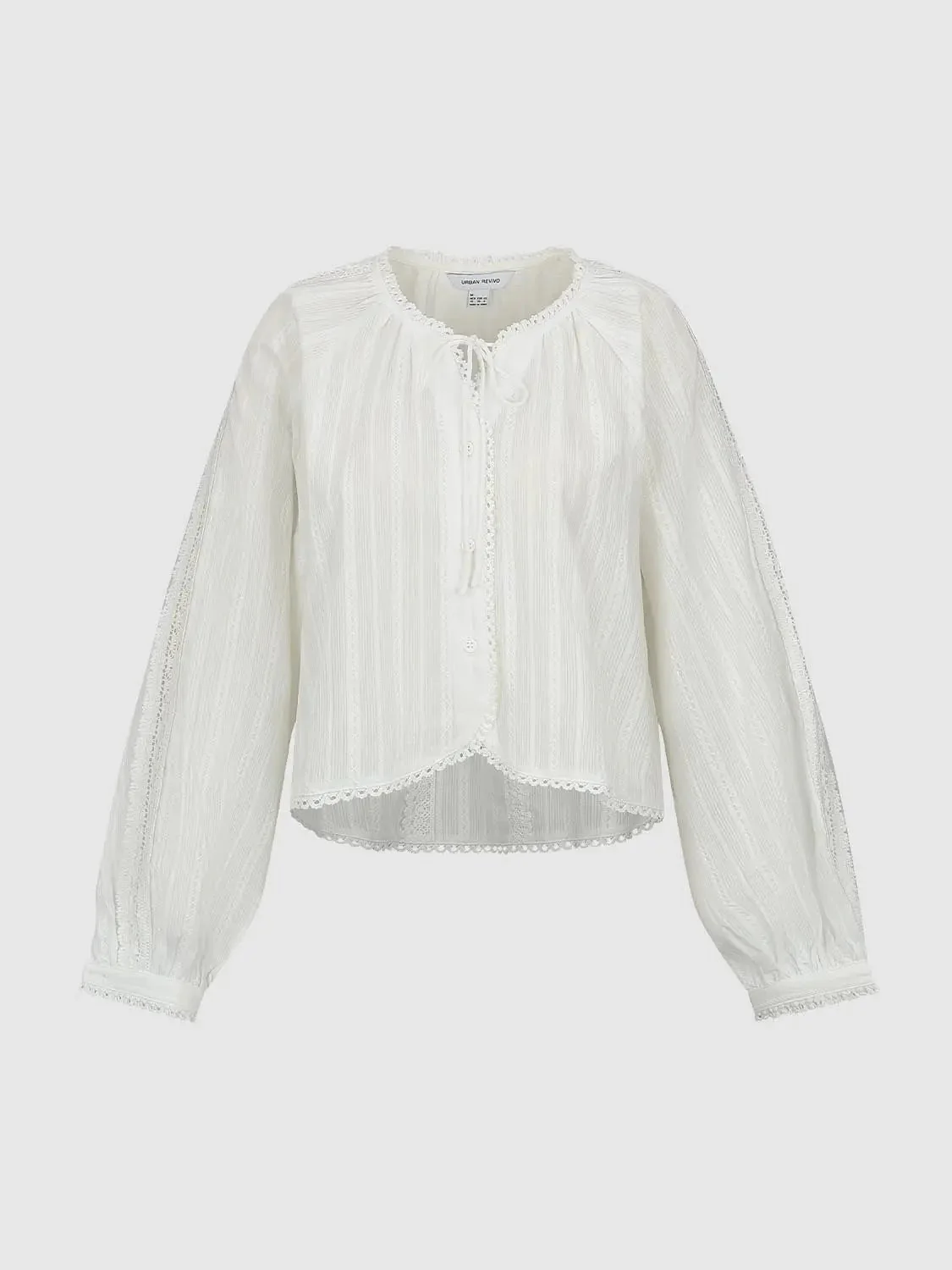 15272-guipure-lace-trim-string-detail-shirts-7.webp Guipure Lace Trim String Detail Shirts