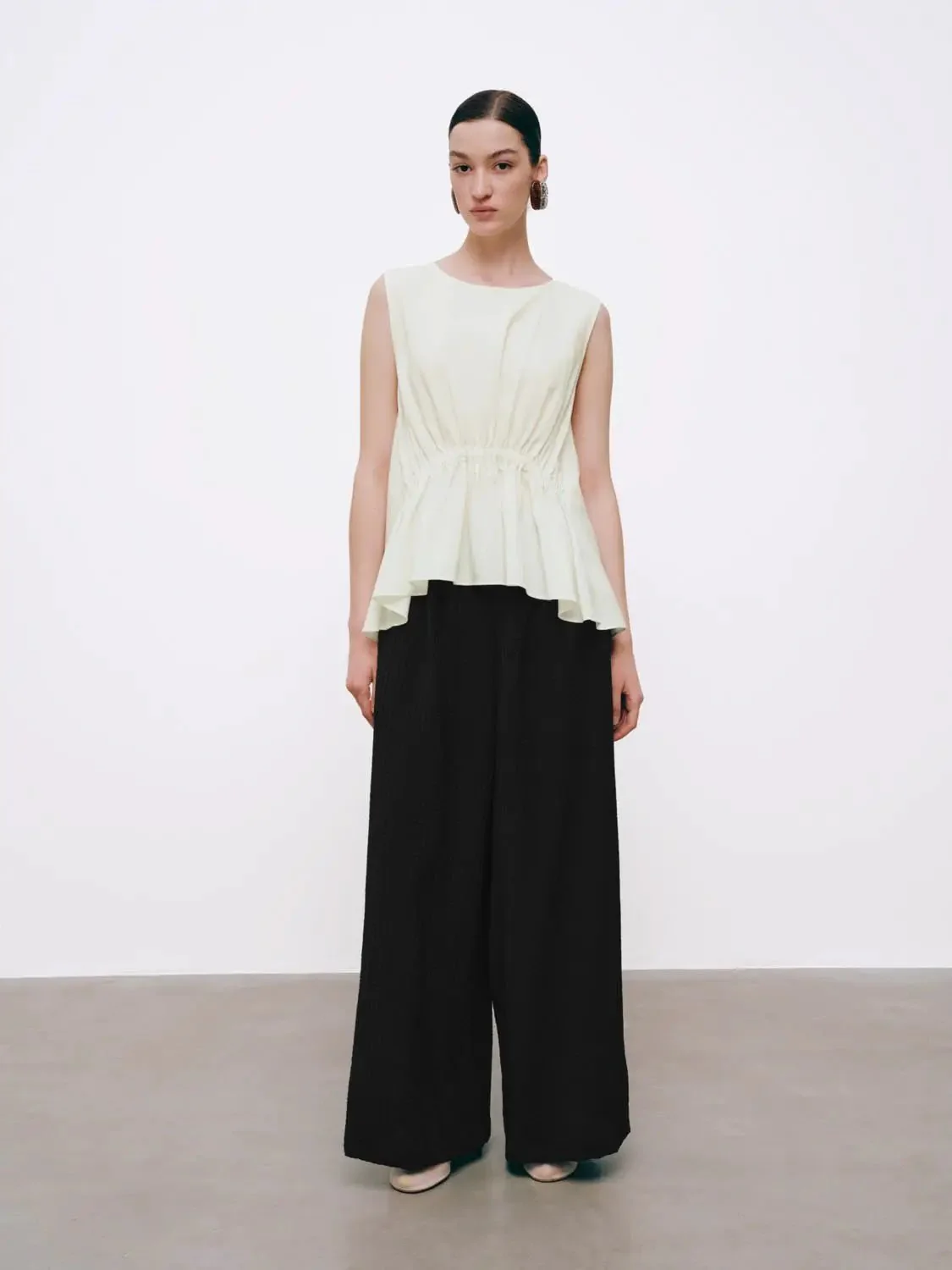 Pull On Wide Leg Pants