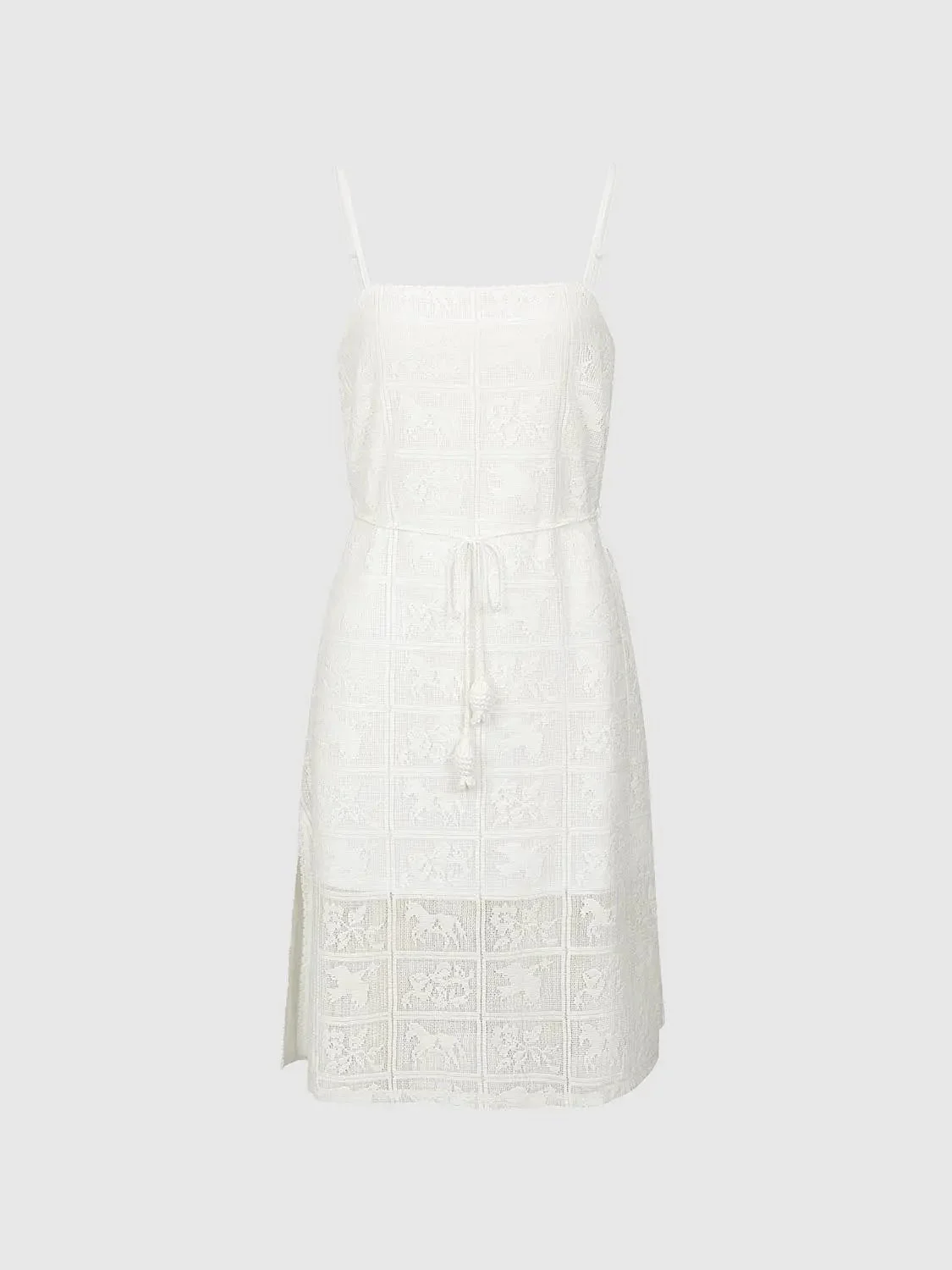 15299-intarsia-white-strappy-lace-midi-dresses-7.webp Intarsia White Strappy Lace Midi Dresses