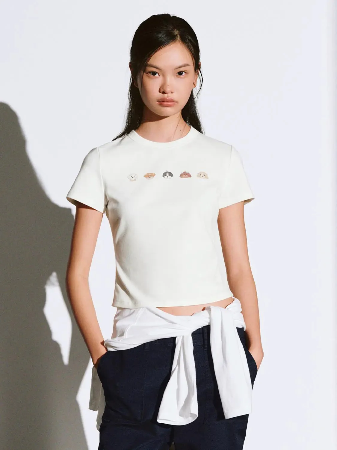 15339-cotton-blend-printed-bear-faces-t-shirts-1.webp Cotton Blend Printed Bear Faces T Shirts