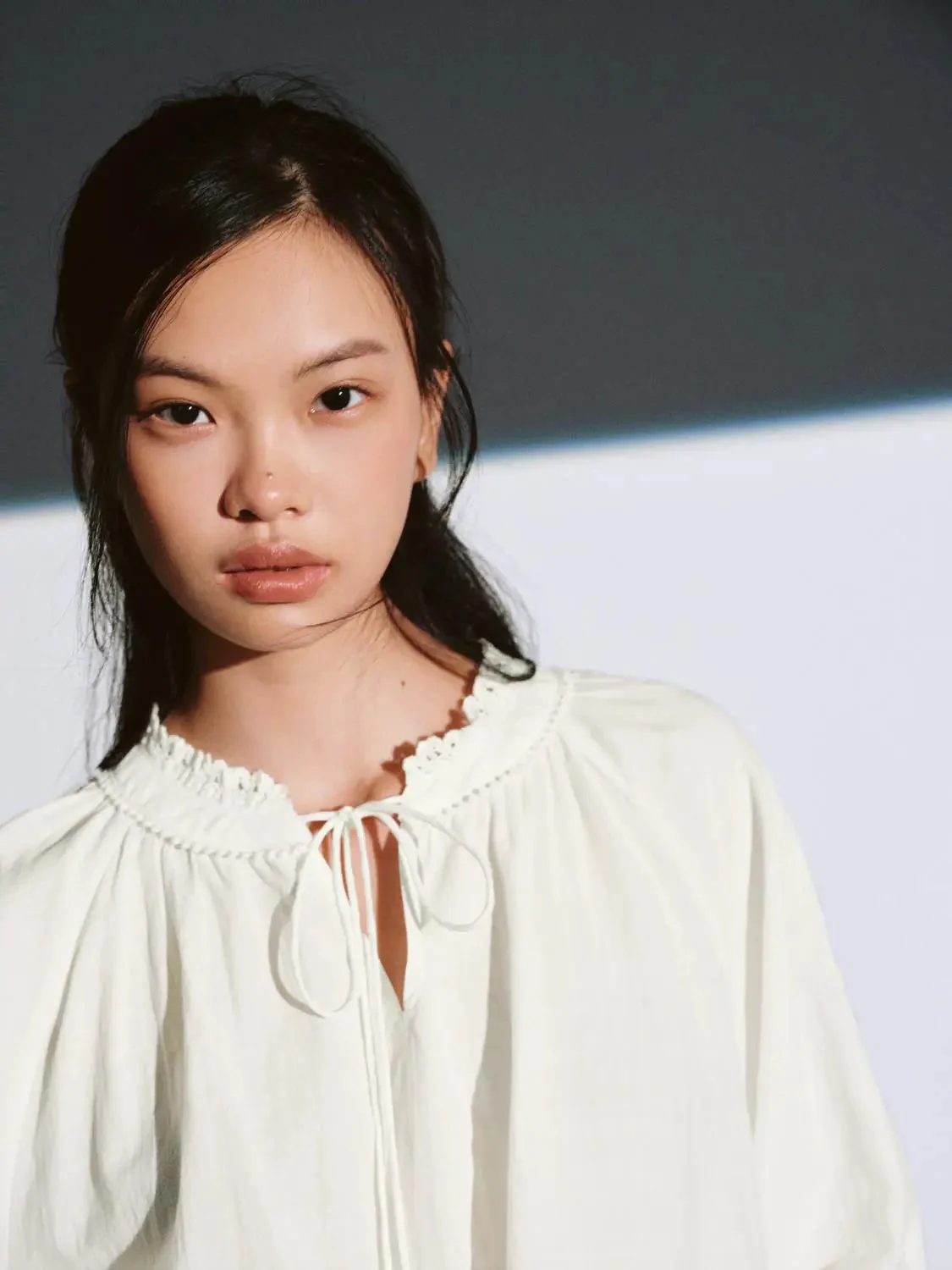 15350-string-detail-lace-trim-overhead-shirts-3.webp String Detail Lace Trim Overhead Shirts