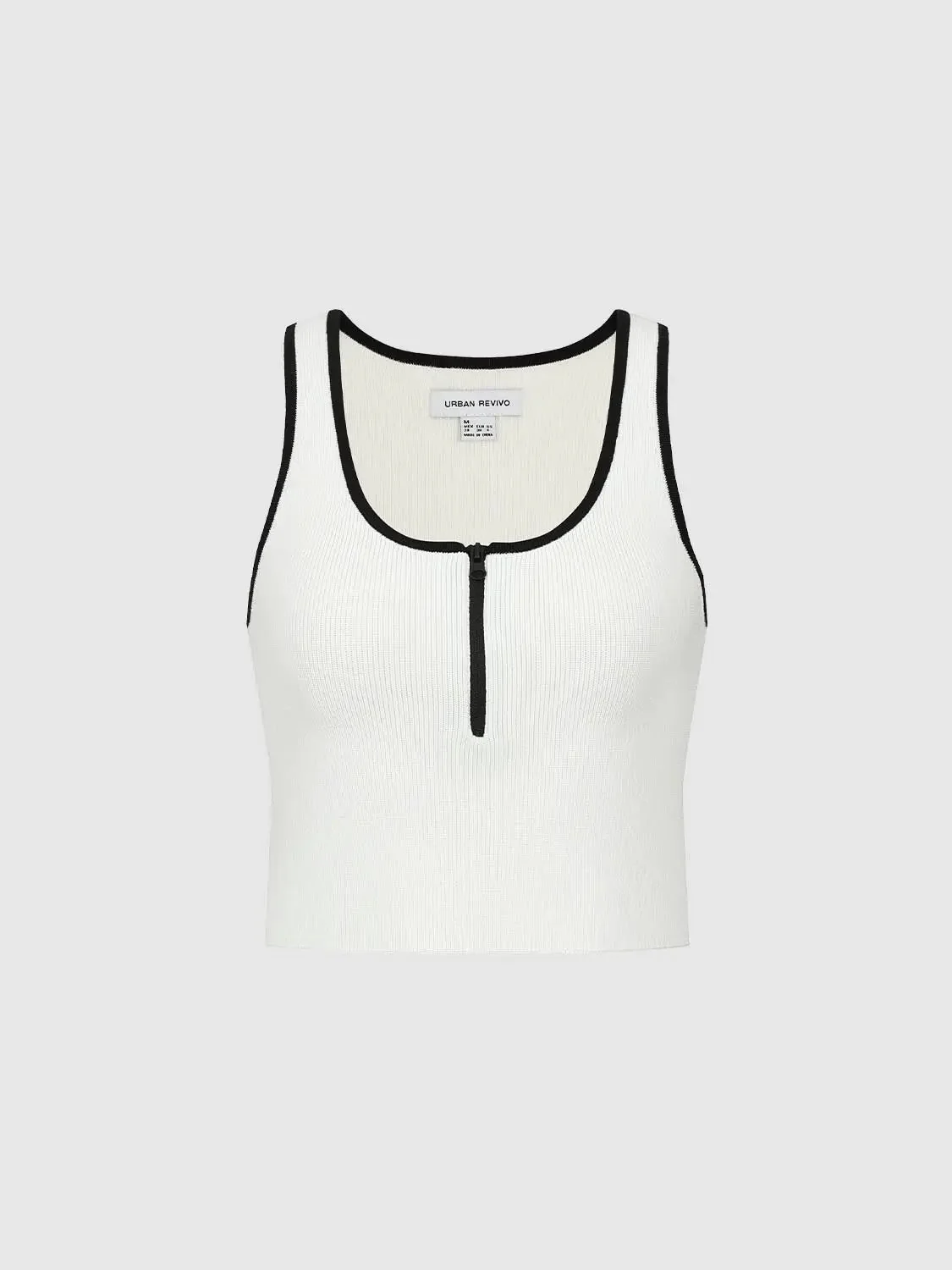 15394-contrast-trim-sleeveless-knitted-t-shirts-4.webp Contrast Trim Sleeveless Knitted T-Shirts