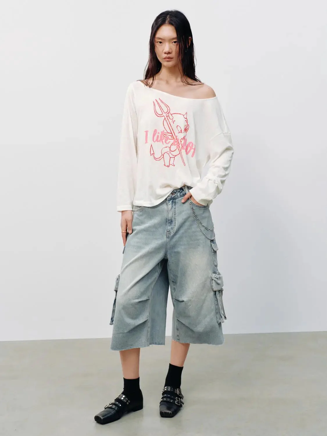 15426-cotton-blend-one-shoulder-long-sleeve-t-shirt-4.webp Cotton Blend One Shoulder Long Sleeve T Shirt