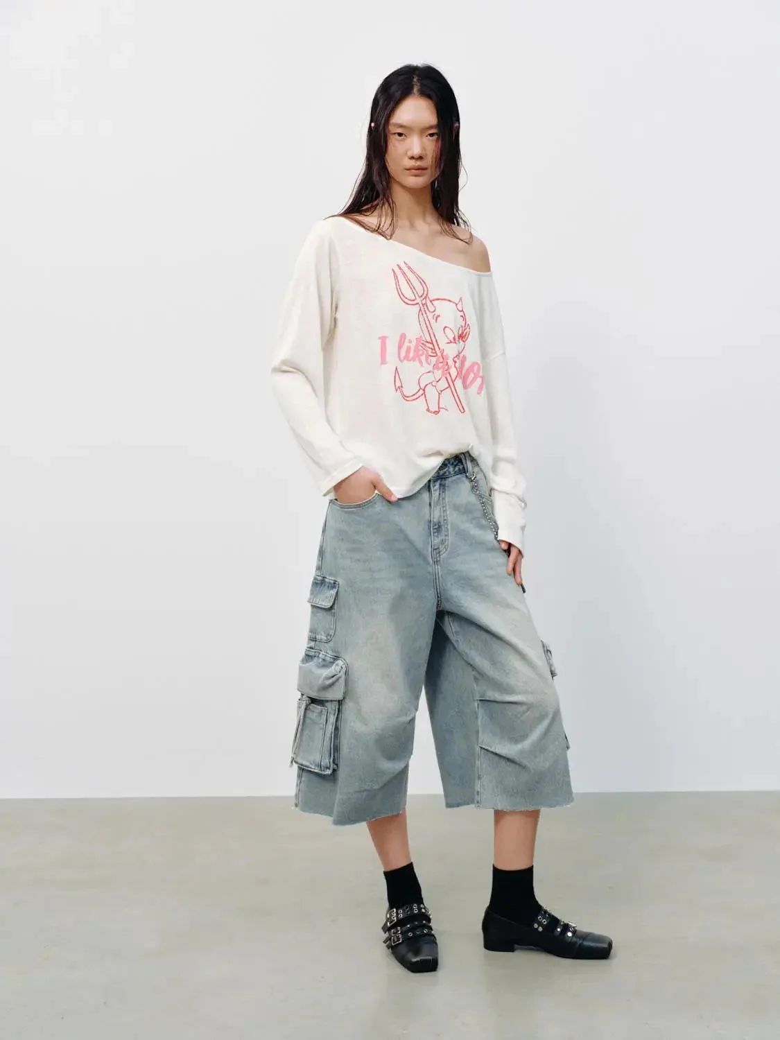 15426-cotton-blend-one-shoulder-long-sleeve-t-shirt-5.webp Cotton Blend One Shoulder Long Sleeve T Shirt