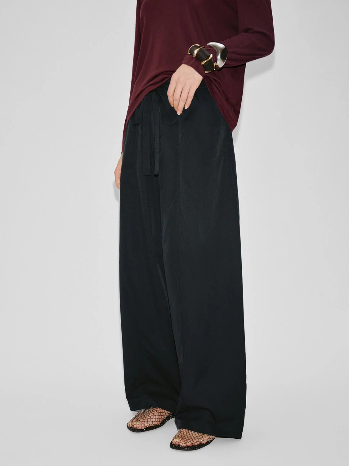 15489-drawstring-pull-on-wide-leg-pants-11.webp Drawstring Pull On Wide Leg Pants