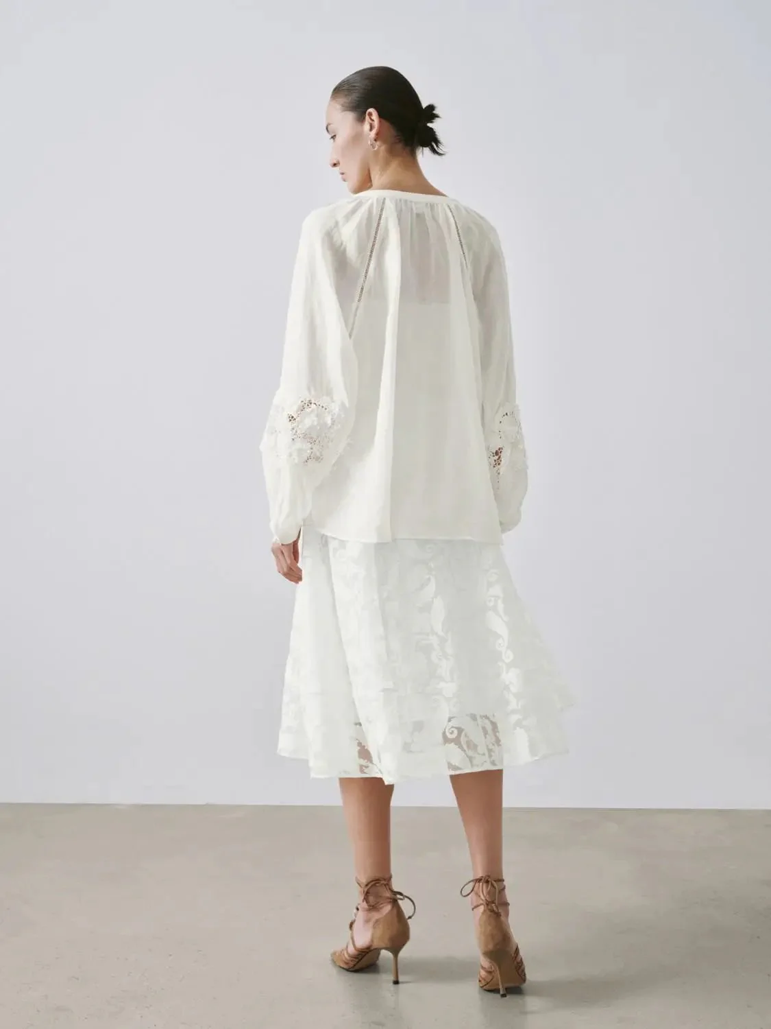 15541-pull-on-laced-a-line-midi-skirts-4.webp Pull On Laced A-Line Midi Skirts