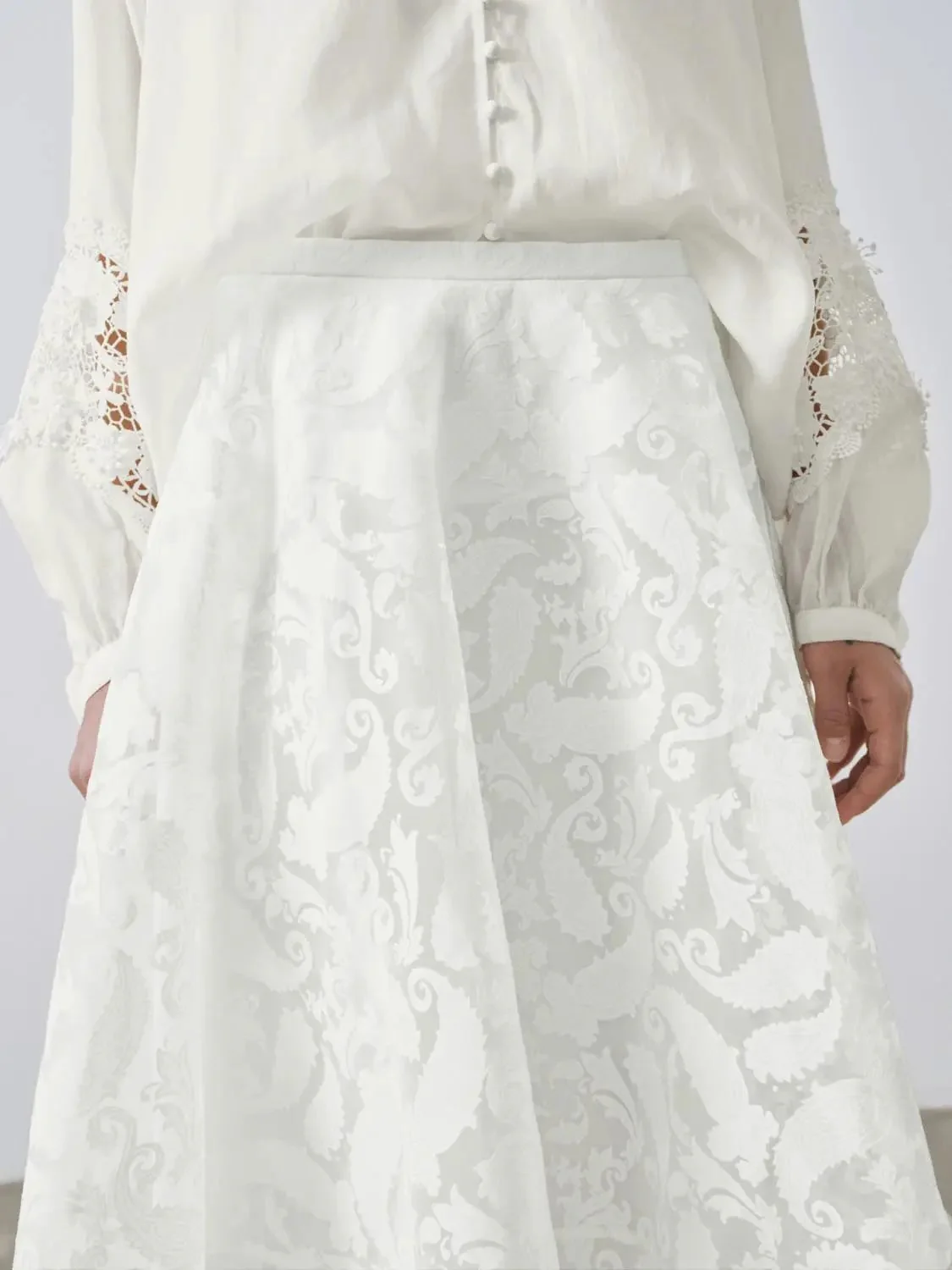 15541-pull-on-laced-a-line-midi-skirts-5.webp Pull On Laced A-Line Midi Skirts