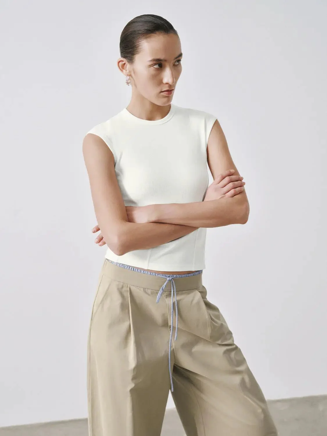 15584-viscose-cotton-blend-cap-sleeve-stretch-t-shirts-27.webp Viscose Cotton Blend Cap Sleeve Stretch T Shirts