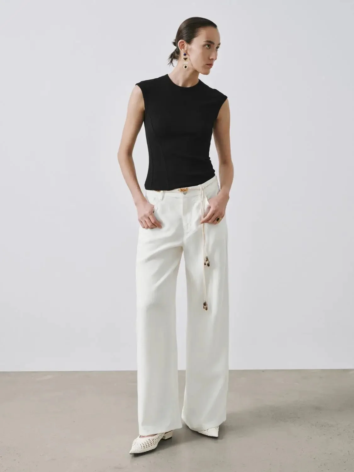 15584-viscose-cotton-blend-cap-sleeve-stretch-t-shirts-4.webp Viscose Cotton Blend Cap Sleeve Stretch T Shirts