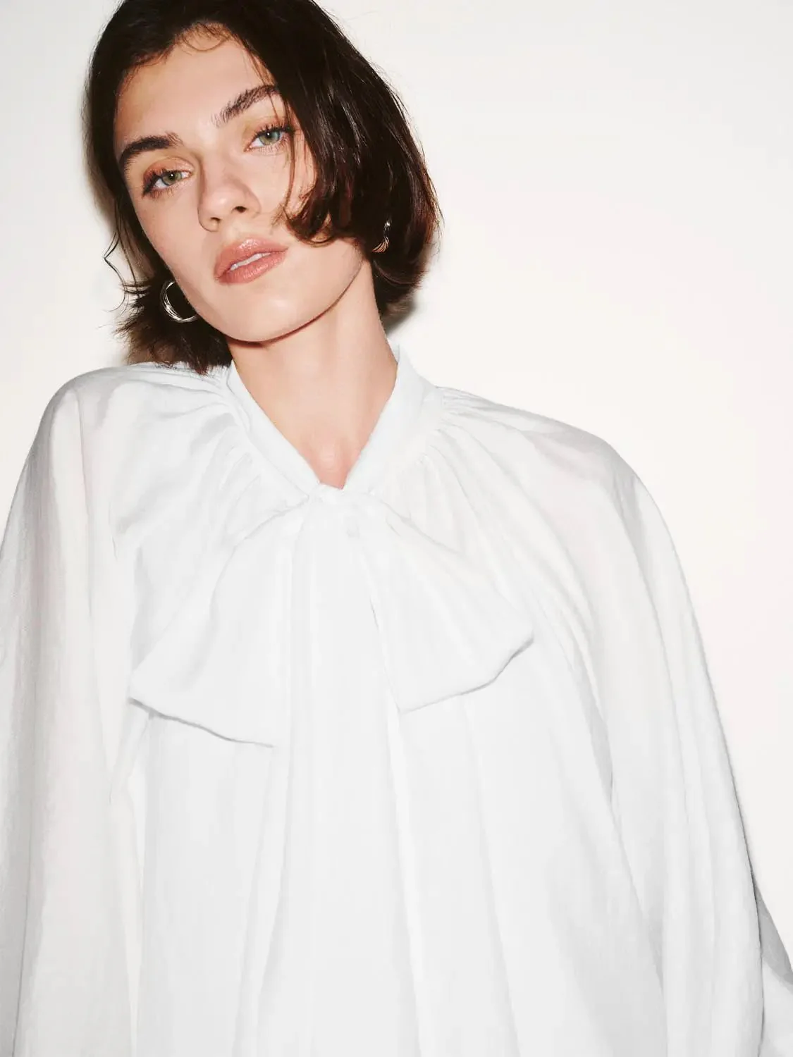 15640-scarf-detail-sheer-blouse-shirts-3.webp Scarf Detail Sheer Blouse Shirts